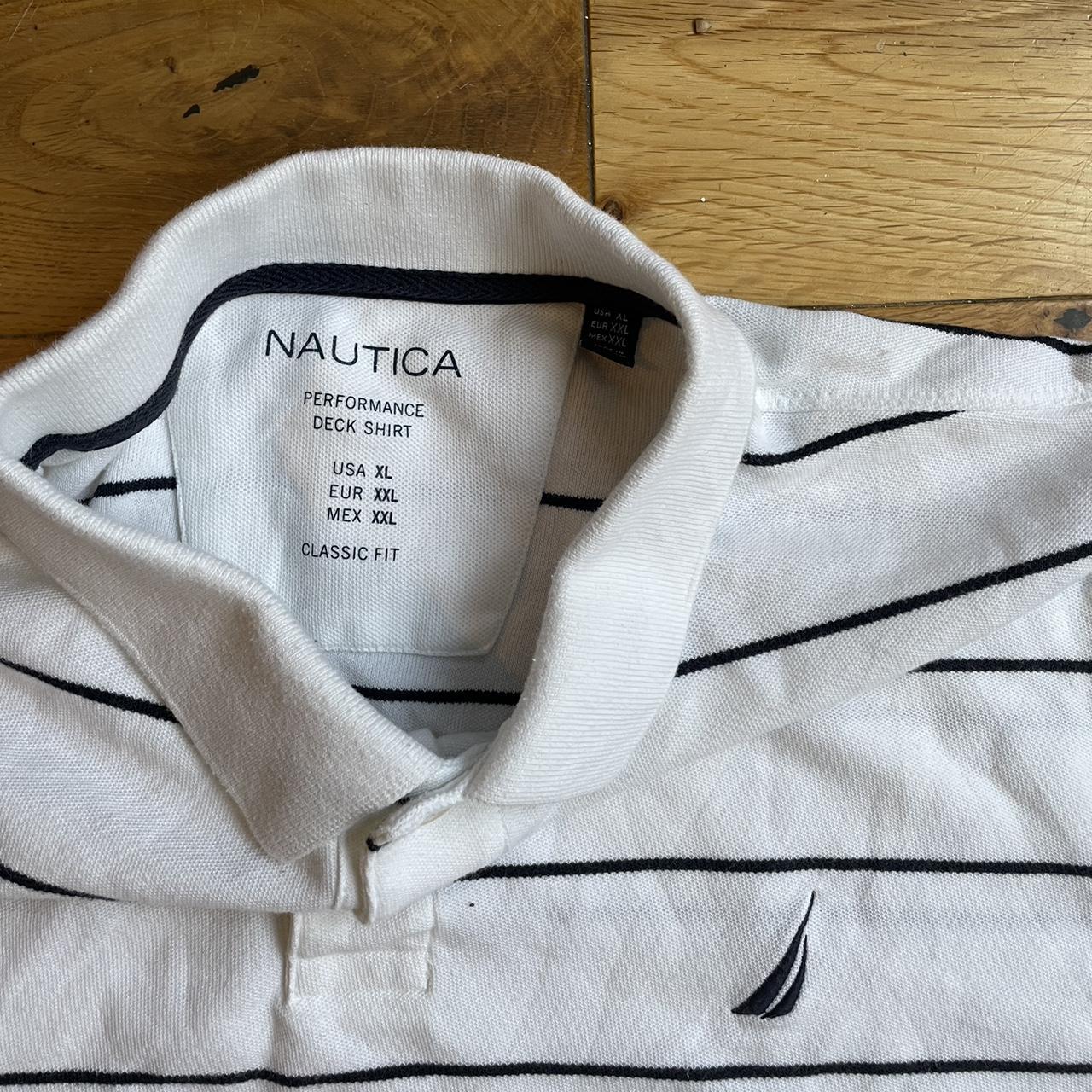 Vintage Nautica Polo Shirt Size Extra Large - Depop