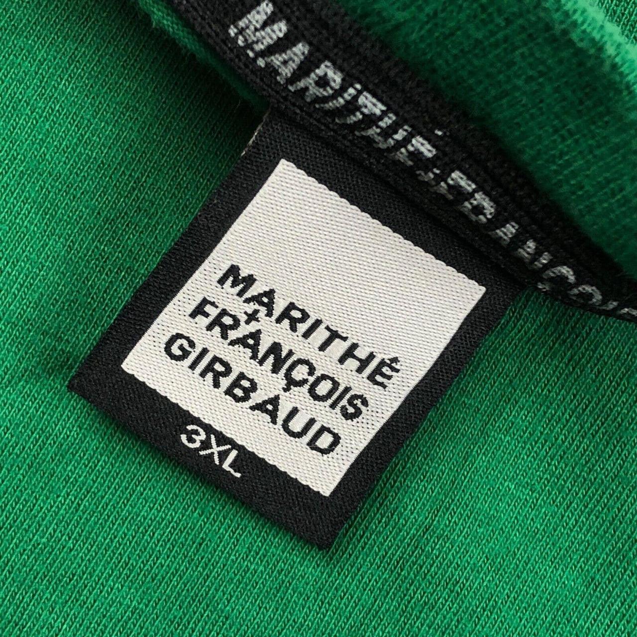 Marith Fran Ois Girbaud Men S Green And Black Shirt Depop