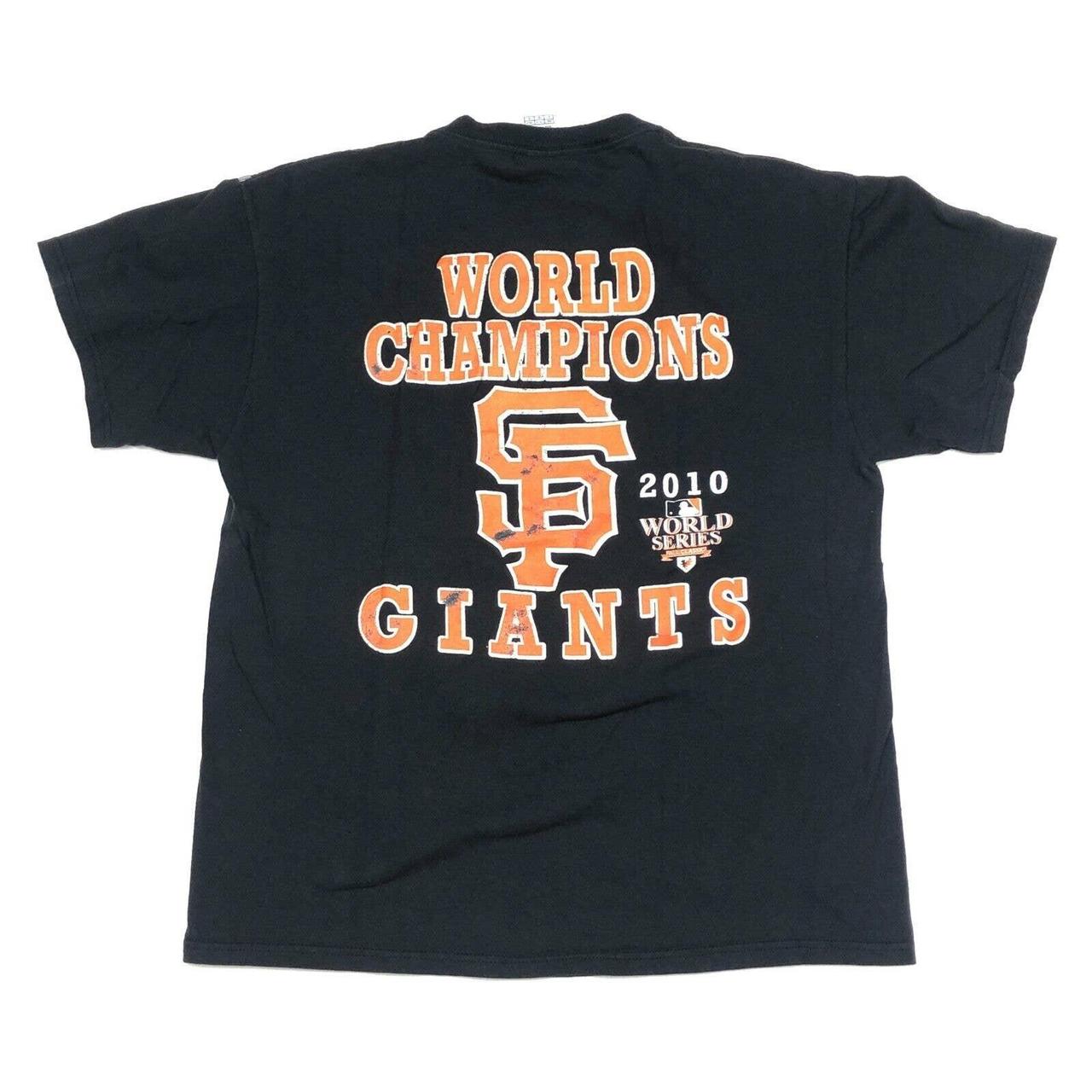 SF Giants World Series 2010 shirt - Depop