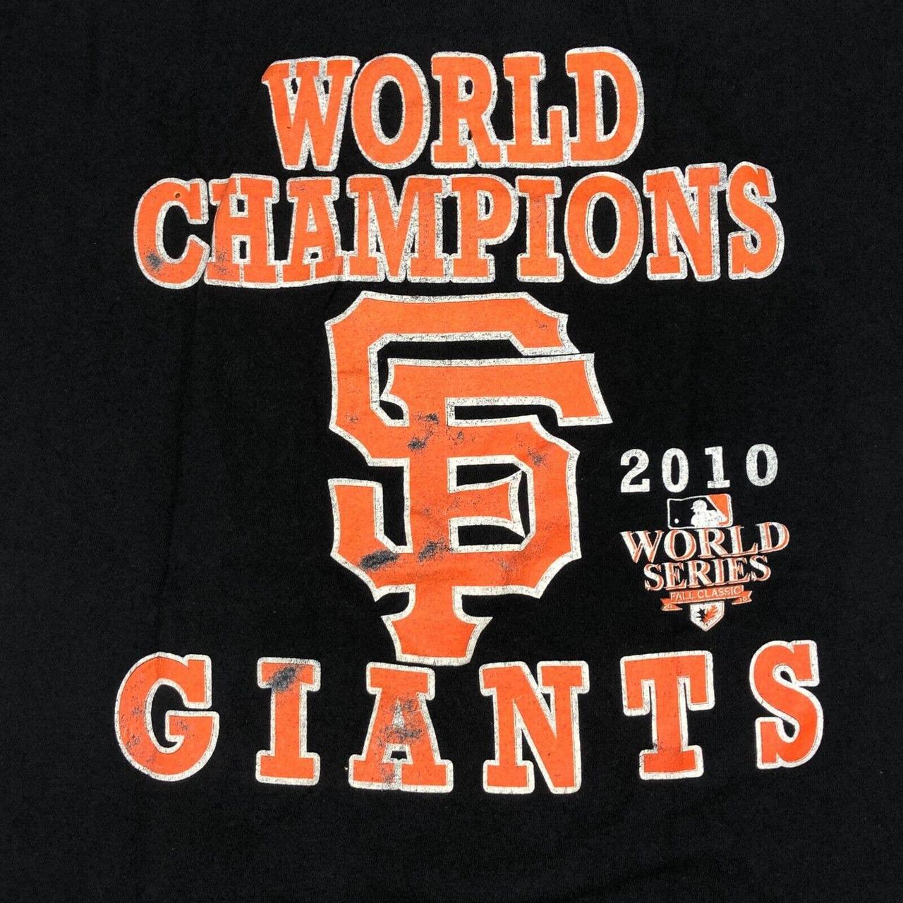 San Francisco Giants 2010 World Series Champions tee - Depop