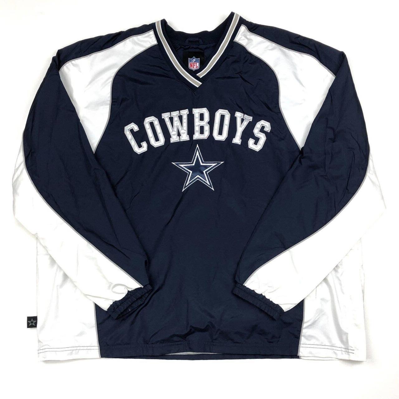 Dallas Cowboys NFL Mens Warm-Up Windbreaker