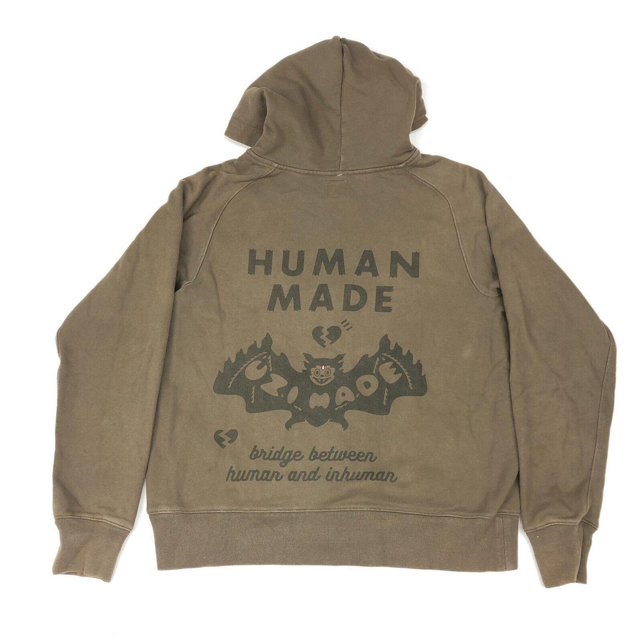 FW22 Human Made Uzi Made Zip Hoodie Olive Size...