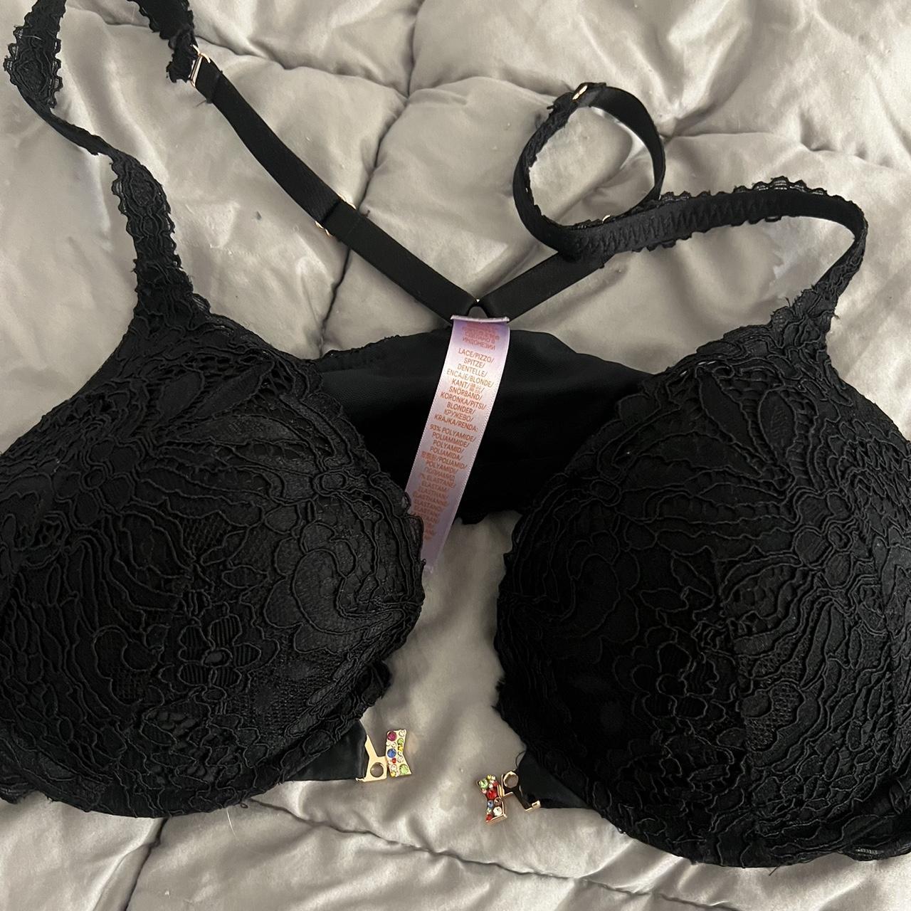 Fenty x savage black bra with front clasp, never&mldr; - Depop