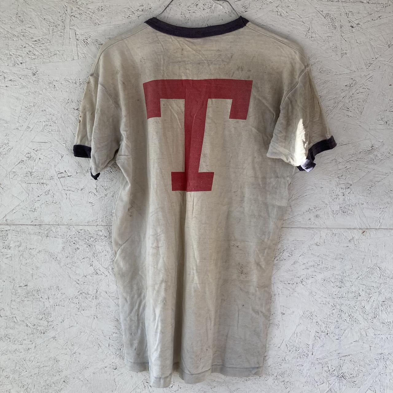 Vintage 1950s 60s Russell southern co ringer t shirt... - Depop