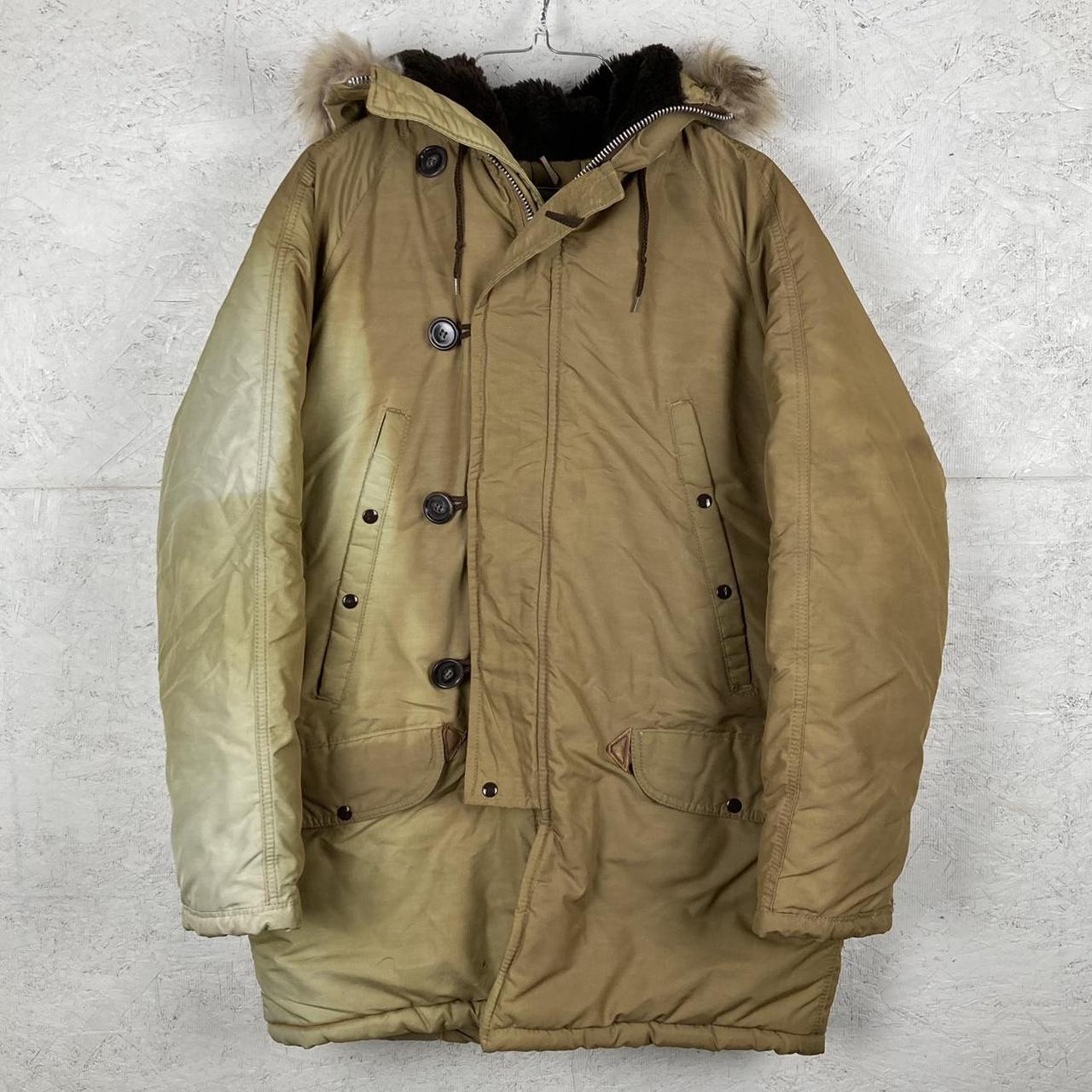 Vintage 1970s Golden Fleece parka jacket Zips up... - Depop