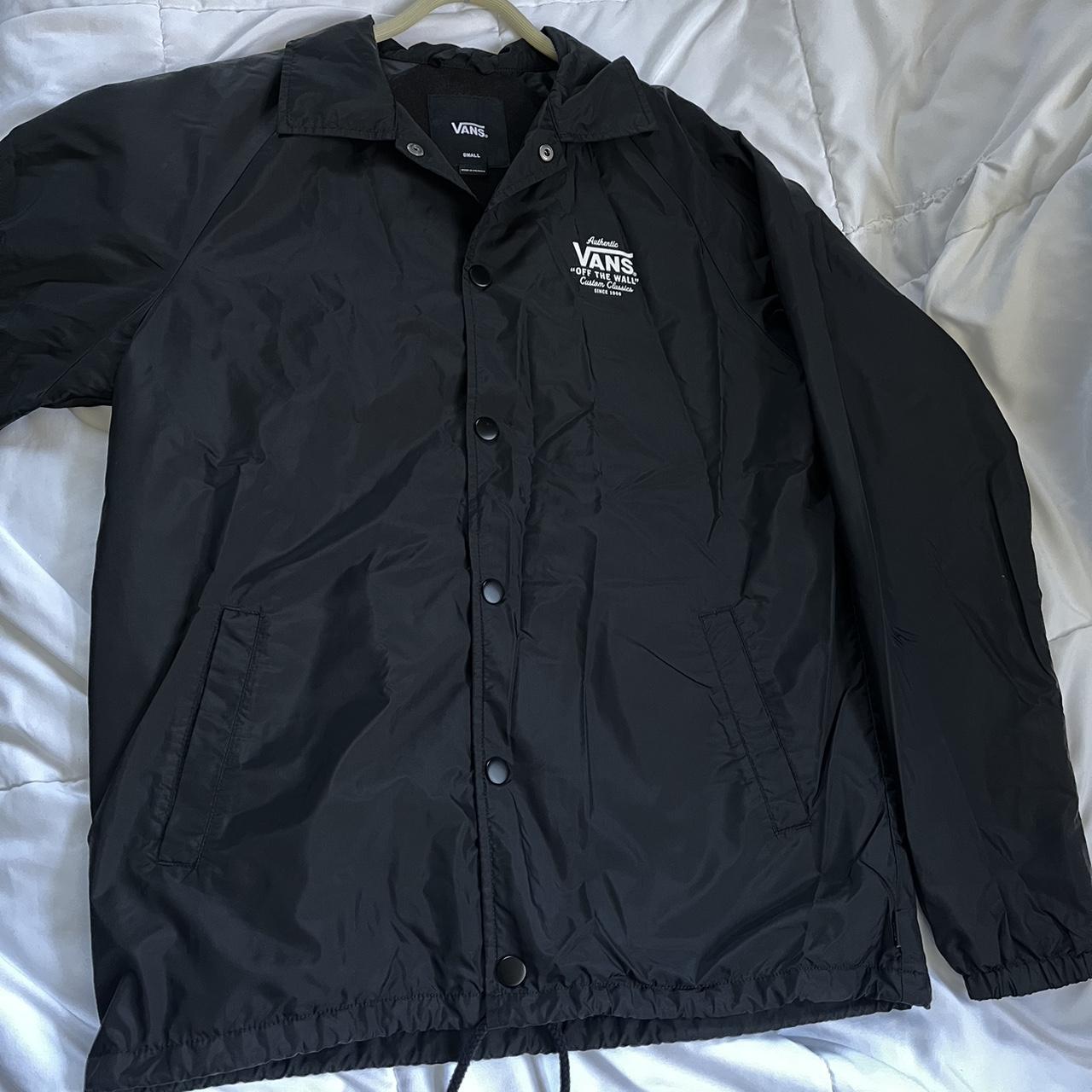 Vans Men's Black Jacket | Depop