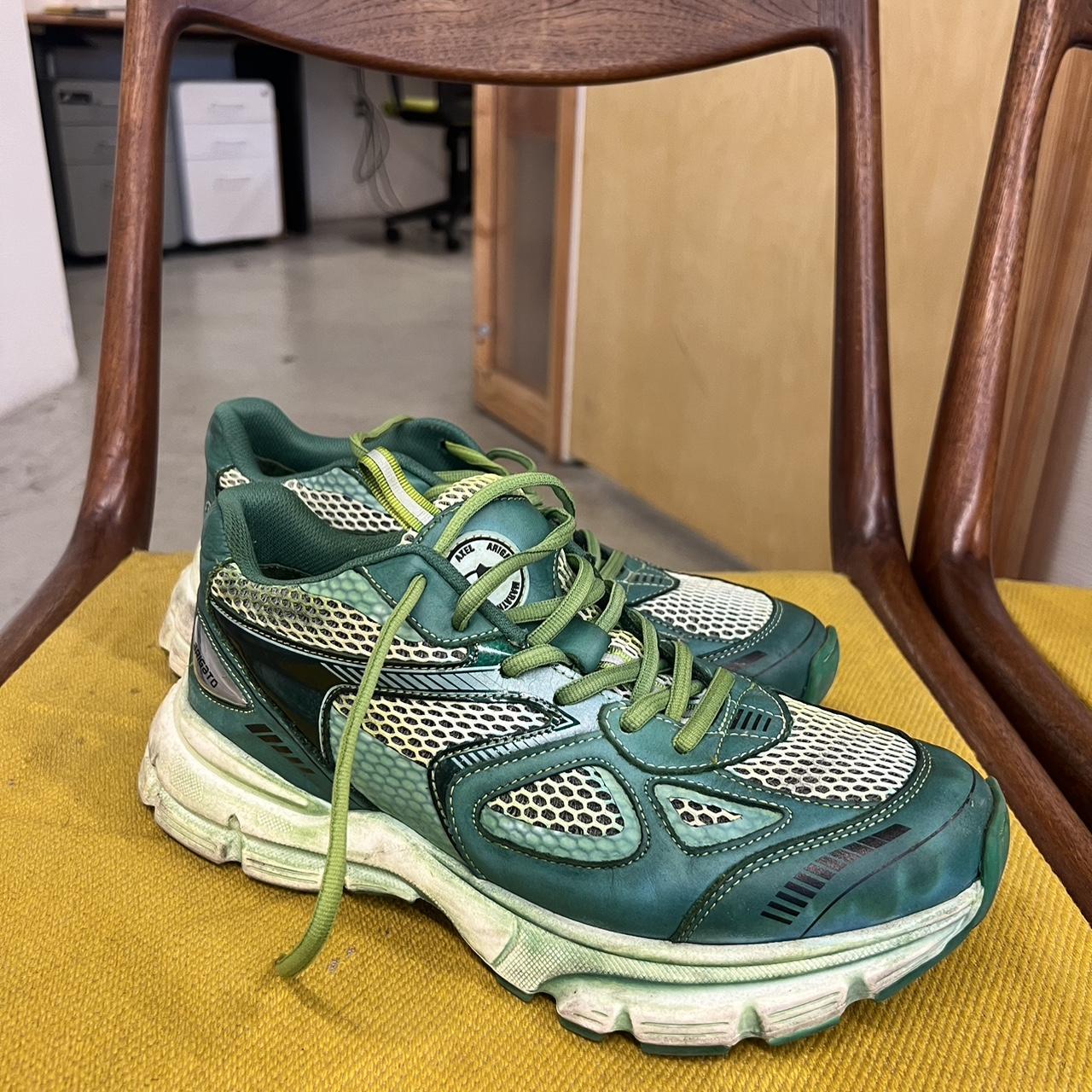 axel arigato marathon dip dye green ssense exclusive