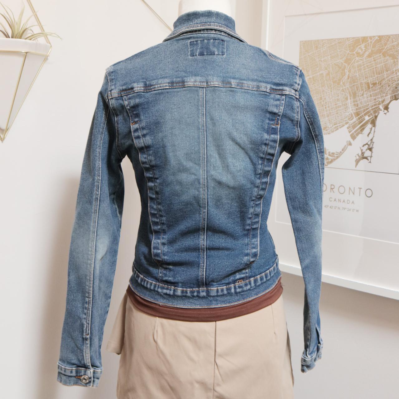 BONGO Women's Casual Jacket - Blue - S – Basic Me… - image 3