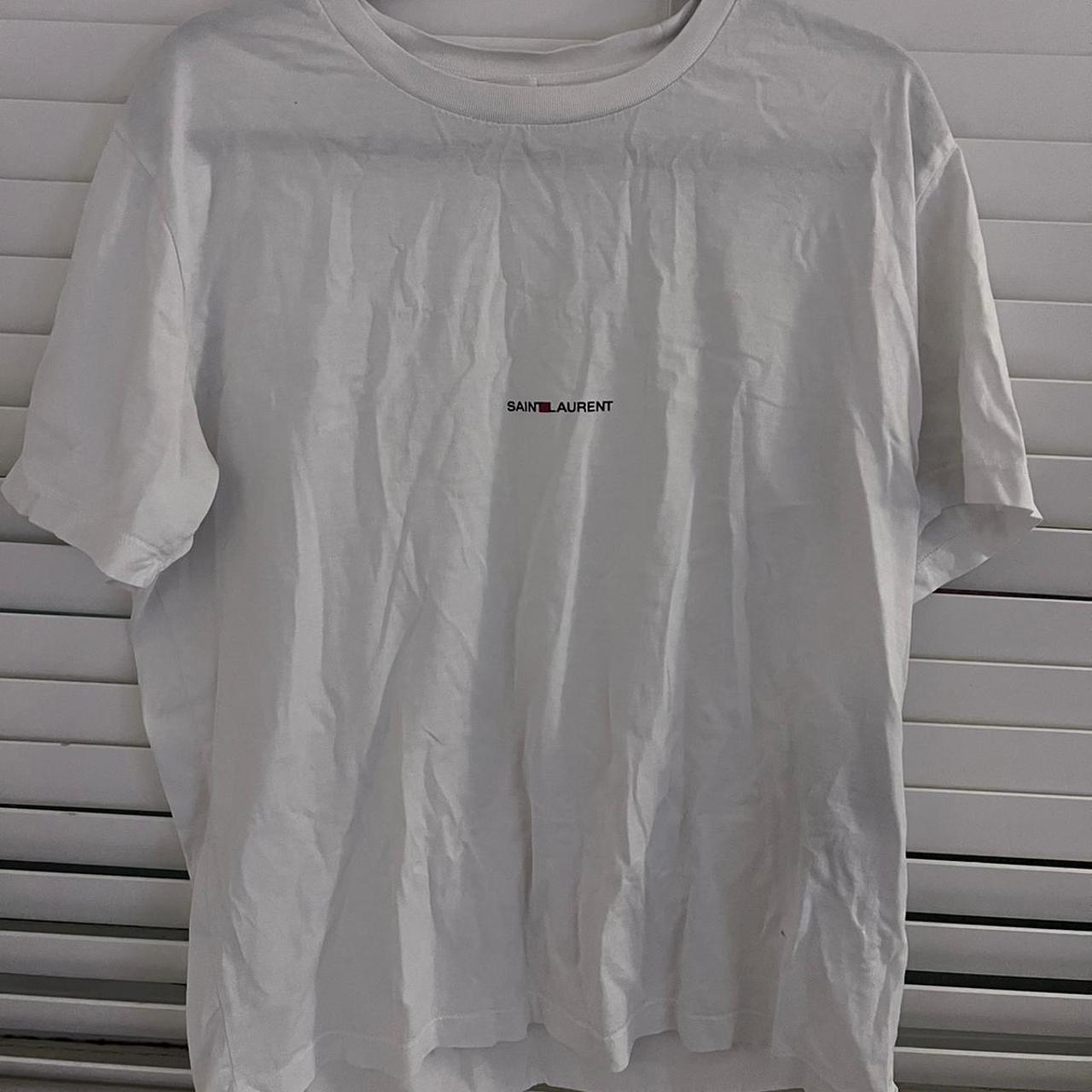 Authentic yves saint 2024 laurent t shirt