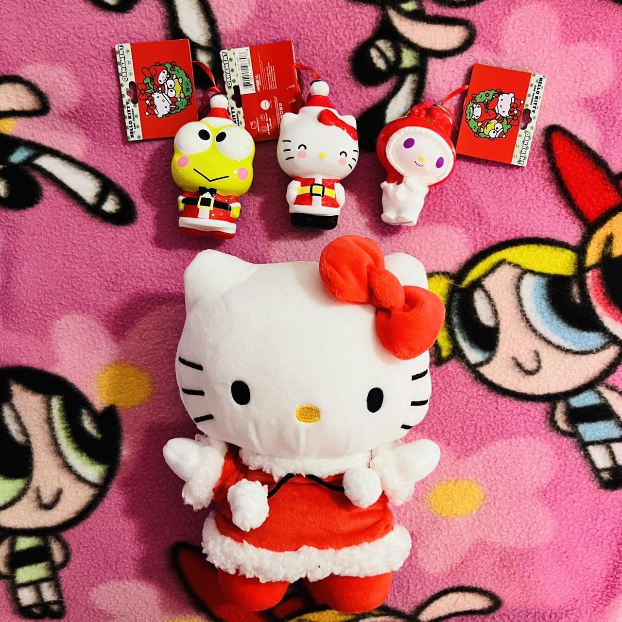 Hello Kitty Christmas Plush And Ornaments Brand... Depop