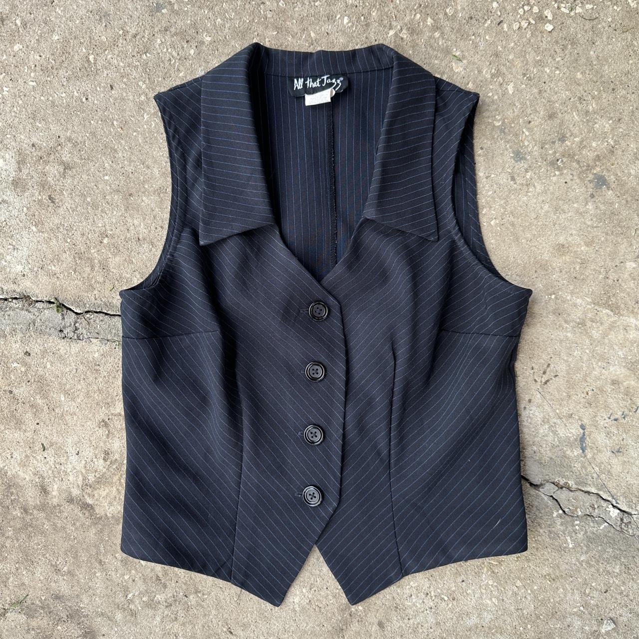 All That Jazz Women's Navy Gilet (2)