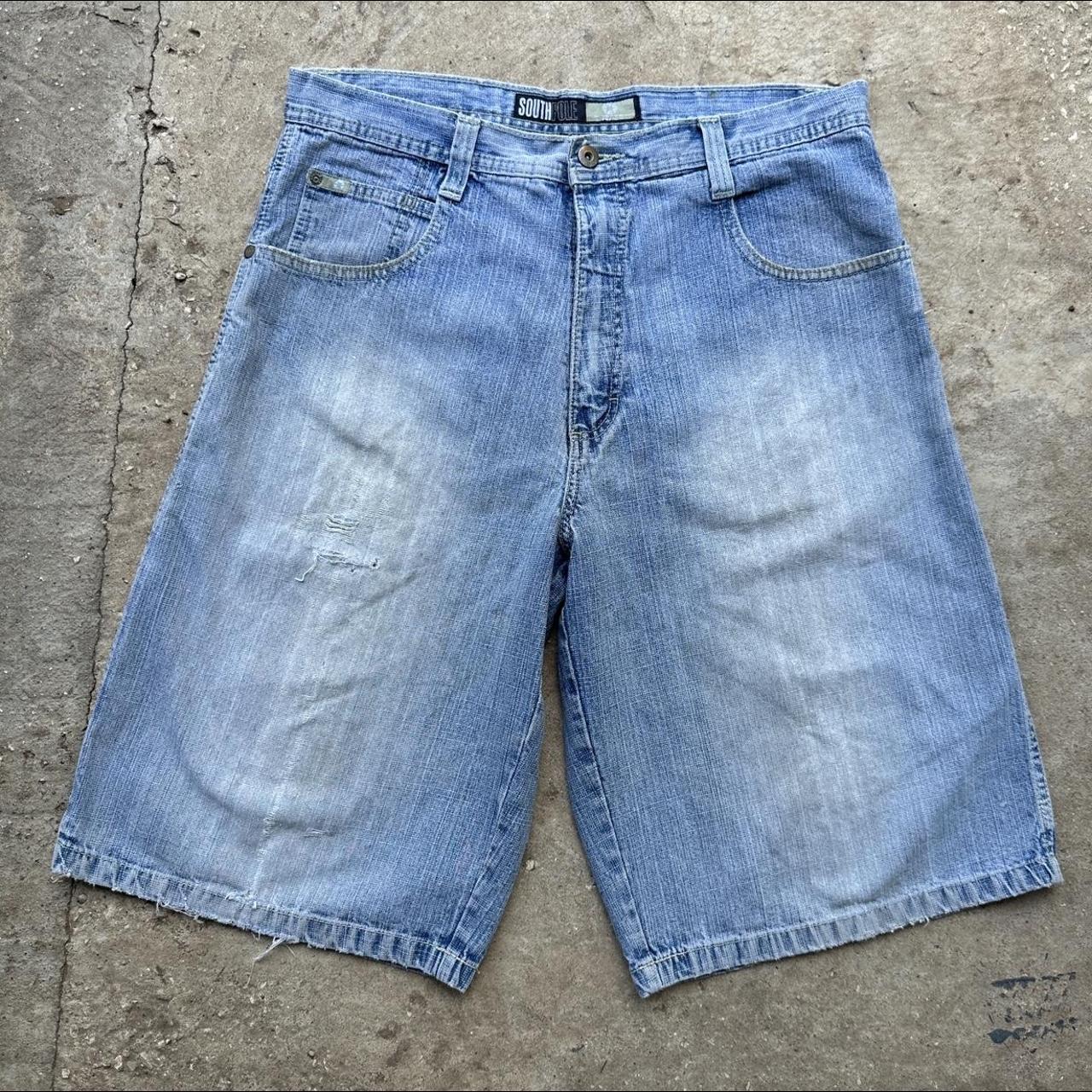 Southpole Men's Blue Shorts | Depop