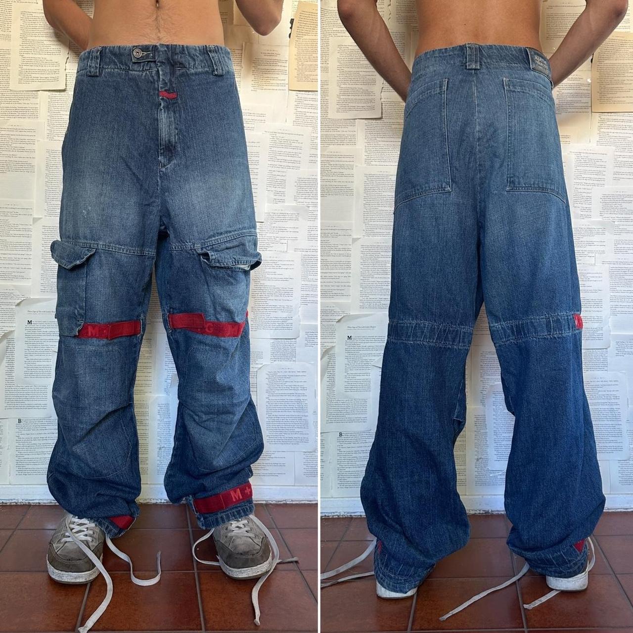 marithe and francois girbaud jeans. jeans have red... - Depop