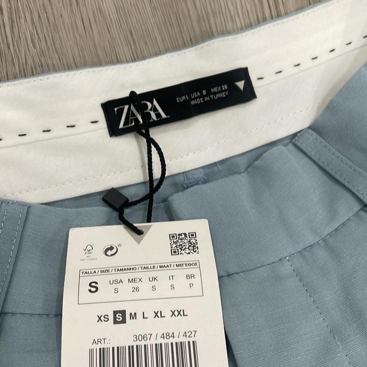 7名さま　B4サイズ　3/9まで Zara wide leg pants size small waist 13 | Depop