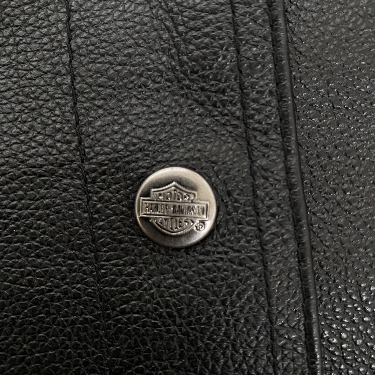 🔥Harley Davidson Vest🔥 Genuine leather vest in... - Depop