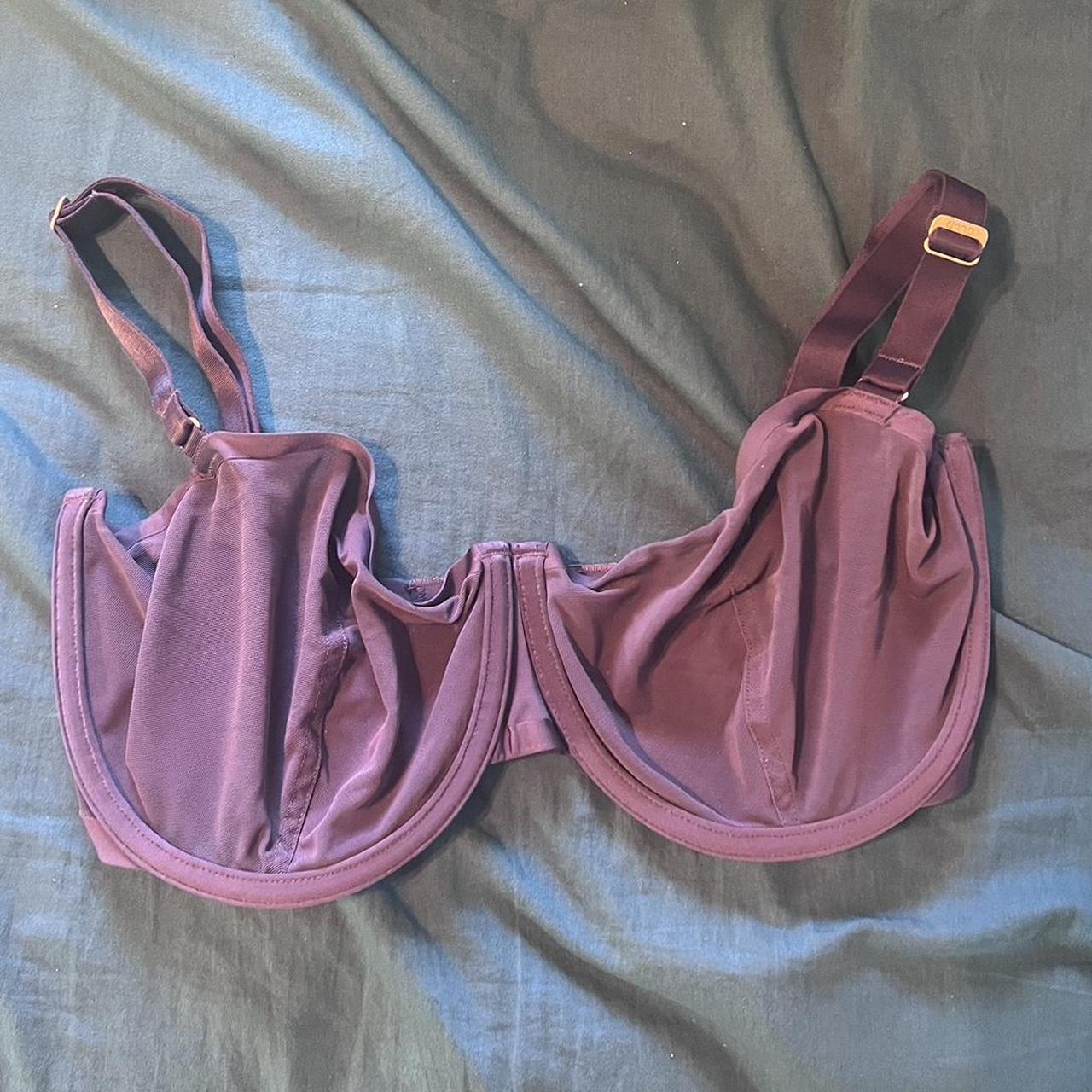 CUUP 30H the balconette purple bra worn once or... - Depop