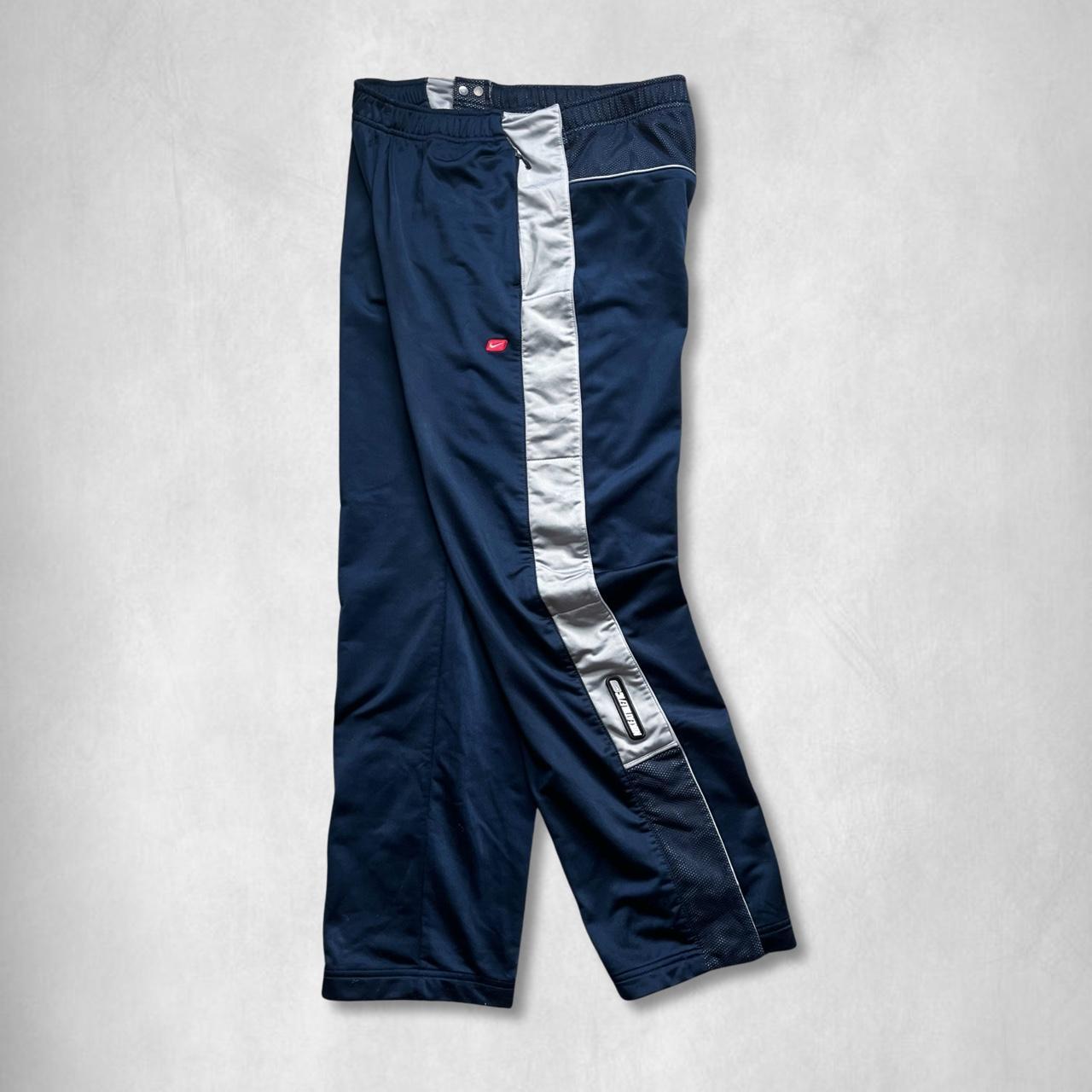 mens navy nike tracksuit bottoms