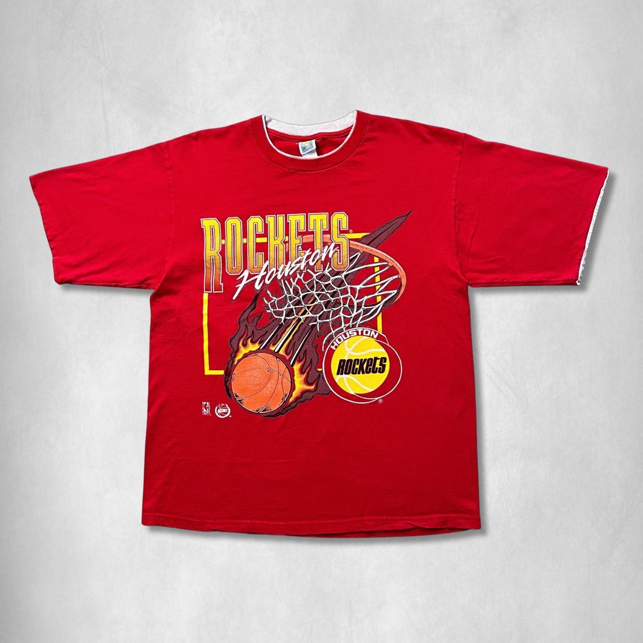 Vintage Houston Rockets NBA Basketball Graphic... Depop