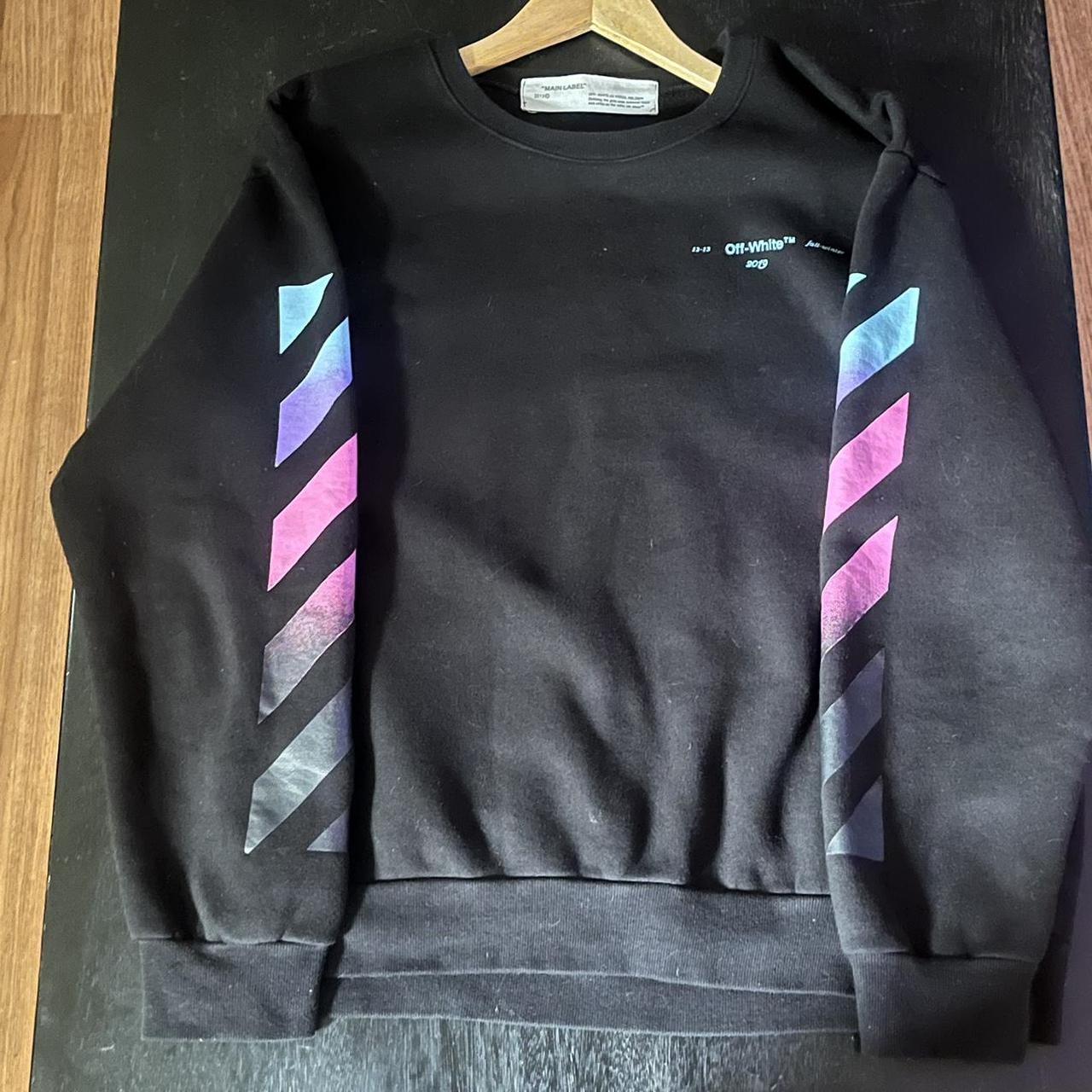 Off white 2025 gradient crewneck