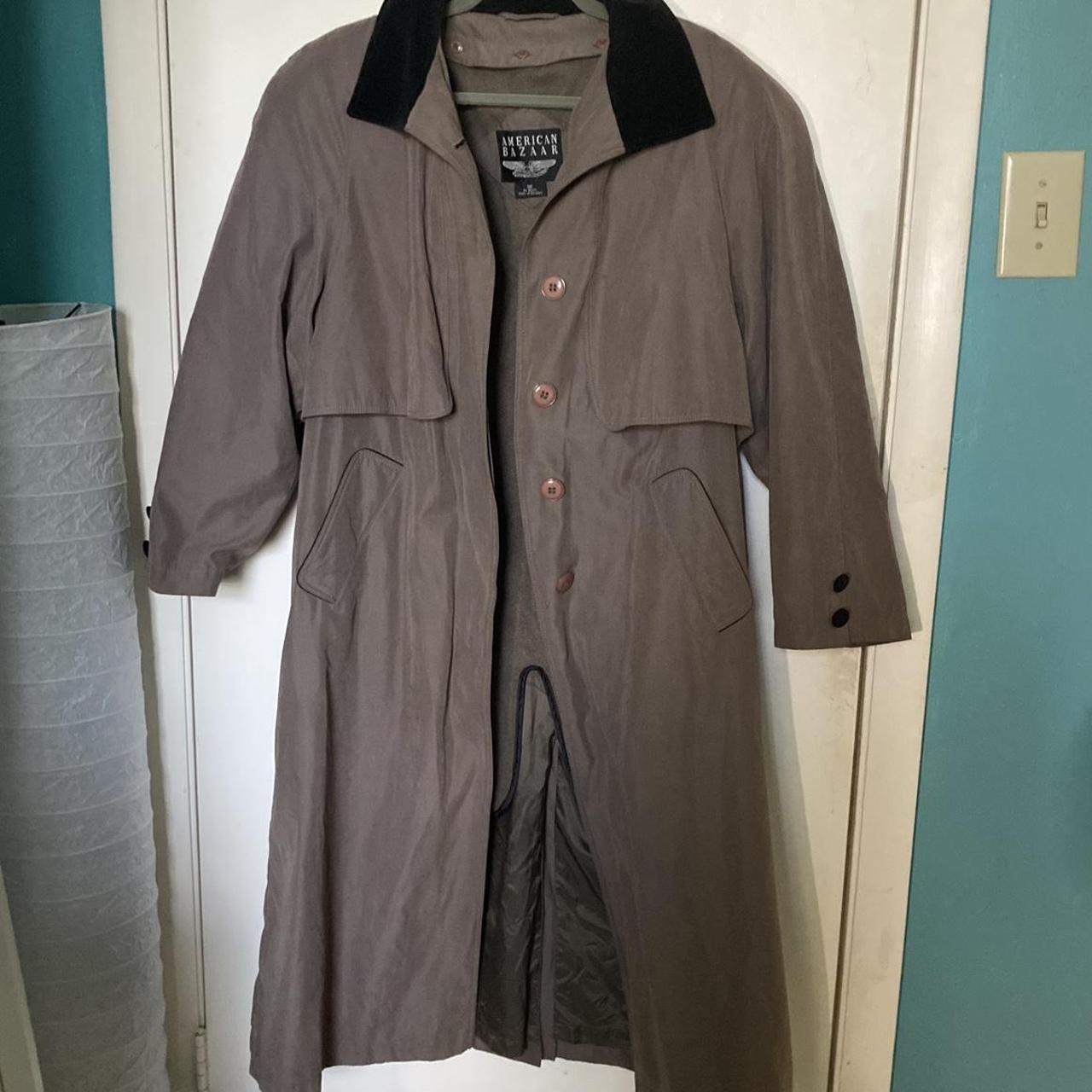 VINTAGE TRENCH COAT, American Bazaar, Literally so...