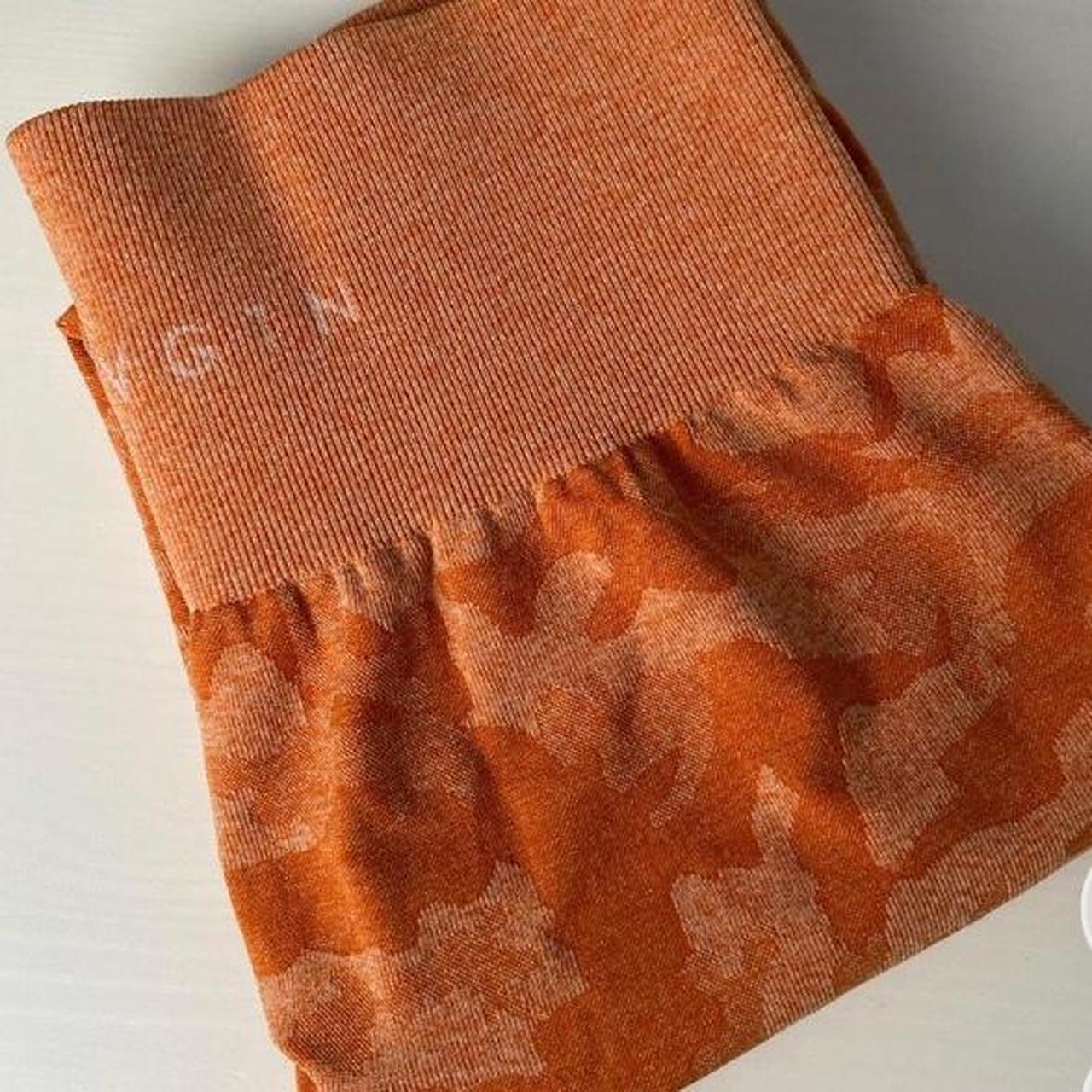 REPOP Nvgtn orange camo leggings Size small... Depop