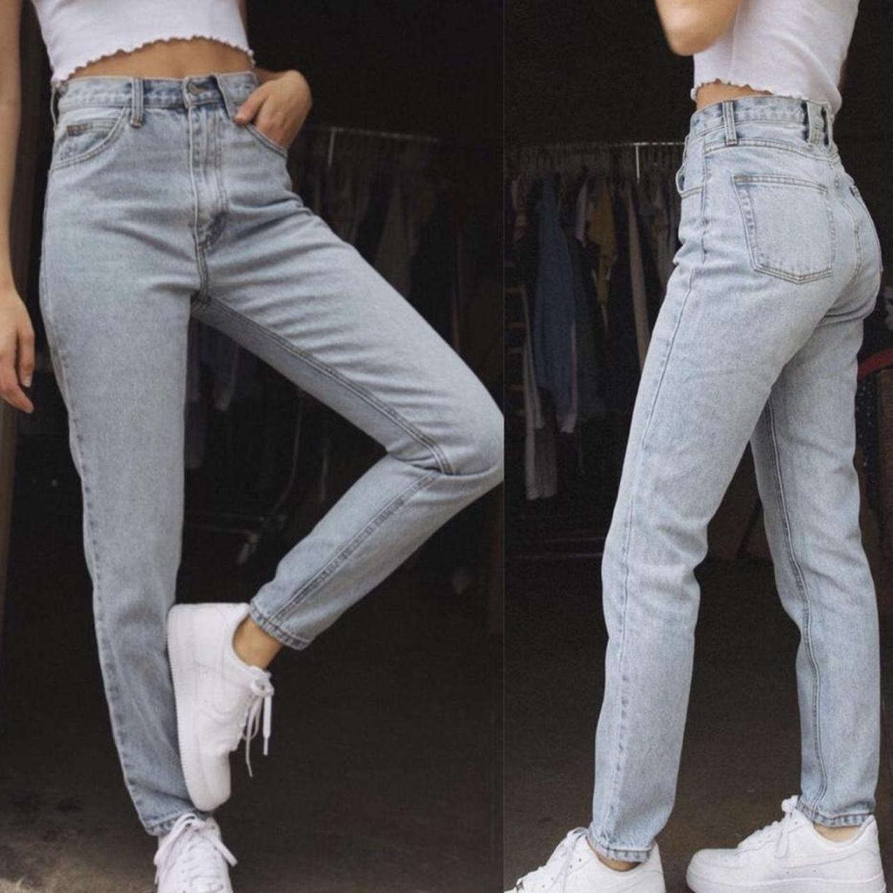 brandy melville light washed jane jeans🚎🧞‍♂️ most... Depop