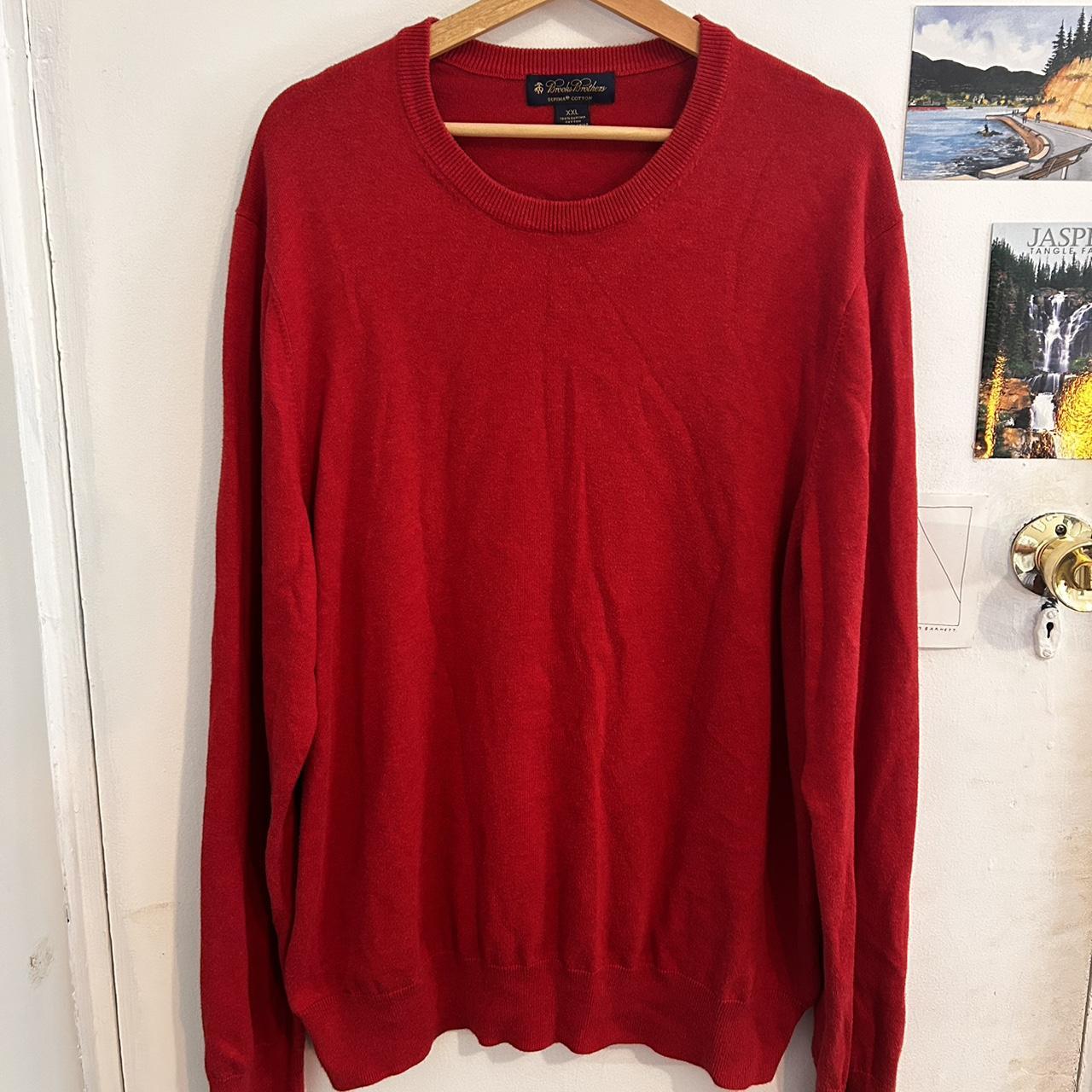 Vintage red skivvy sweater jumper. Super lovely... - Depop