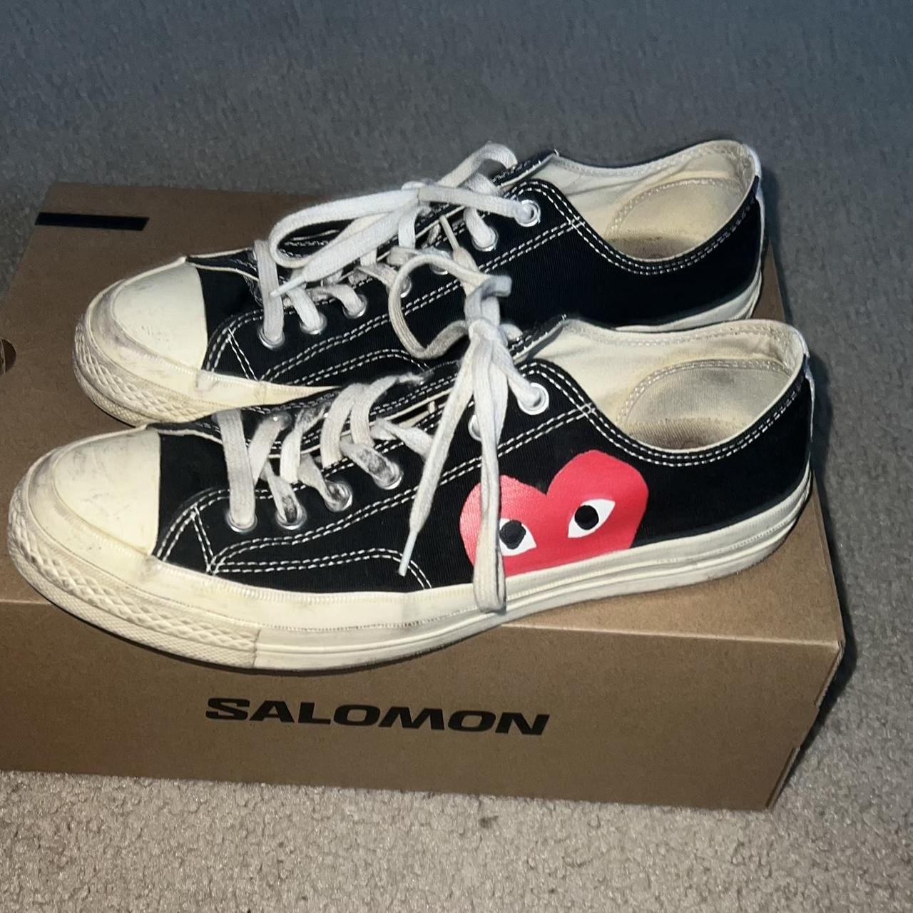 Comme des Garçons Play Men's Black Trainers
