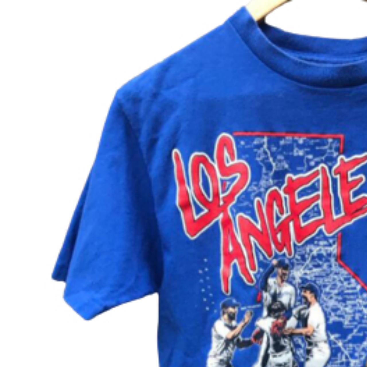 La Dodgers Shirt Mens 3xl Thrashed Repairs and Color - Depop