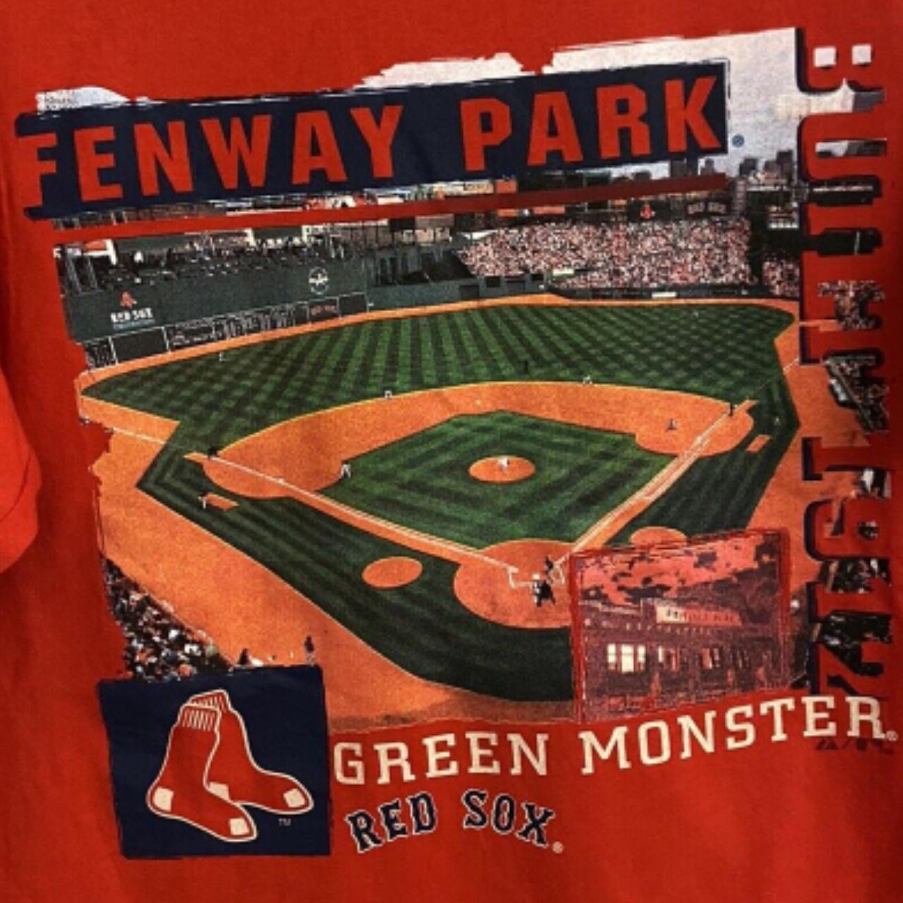 Boston Red Sox MLB Fenway Park Green Monster - Depop