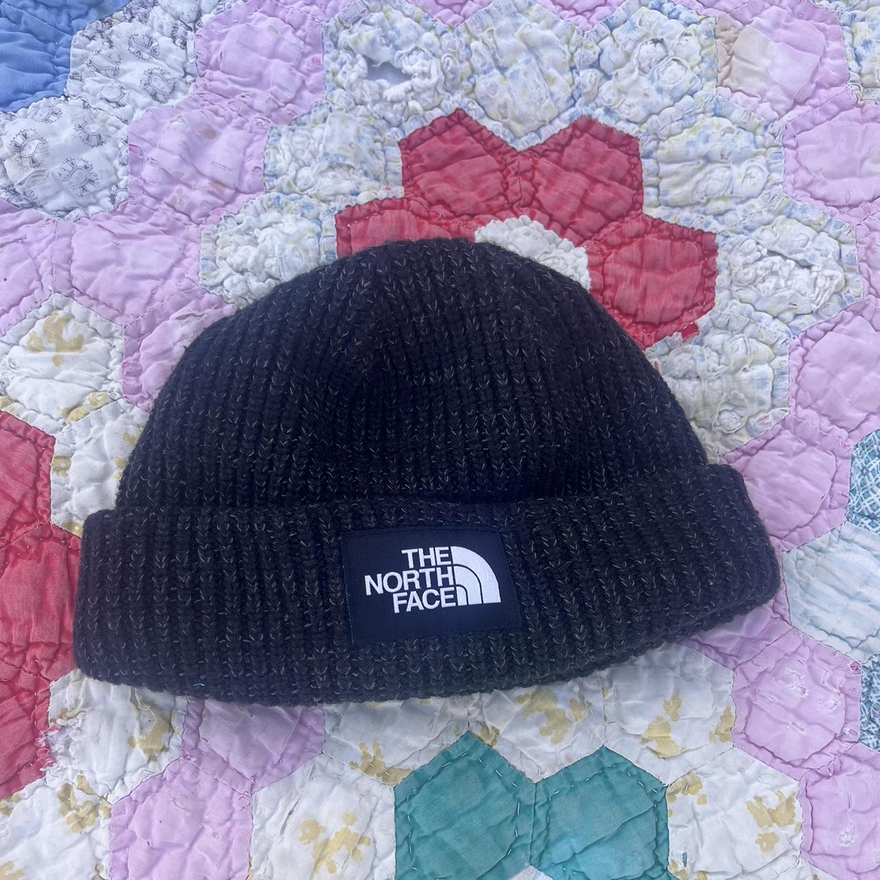 The North Face Men's Grey and Black Hat | Depop