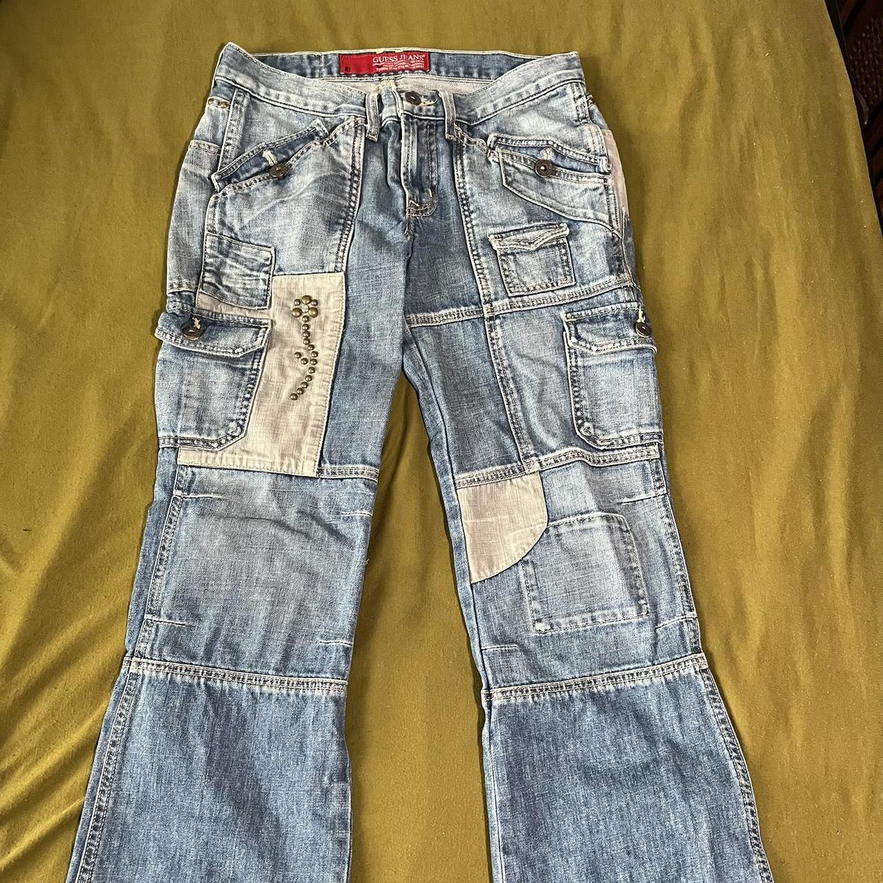 Guess patchwork outlet jeans