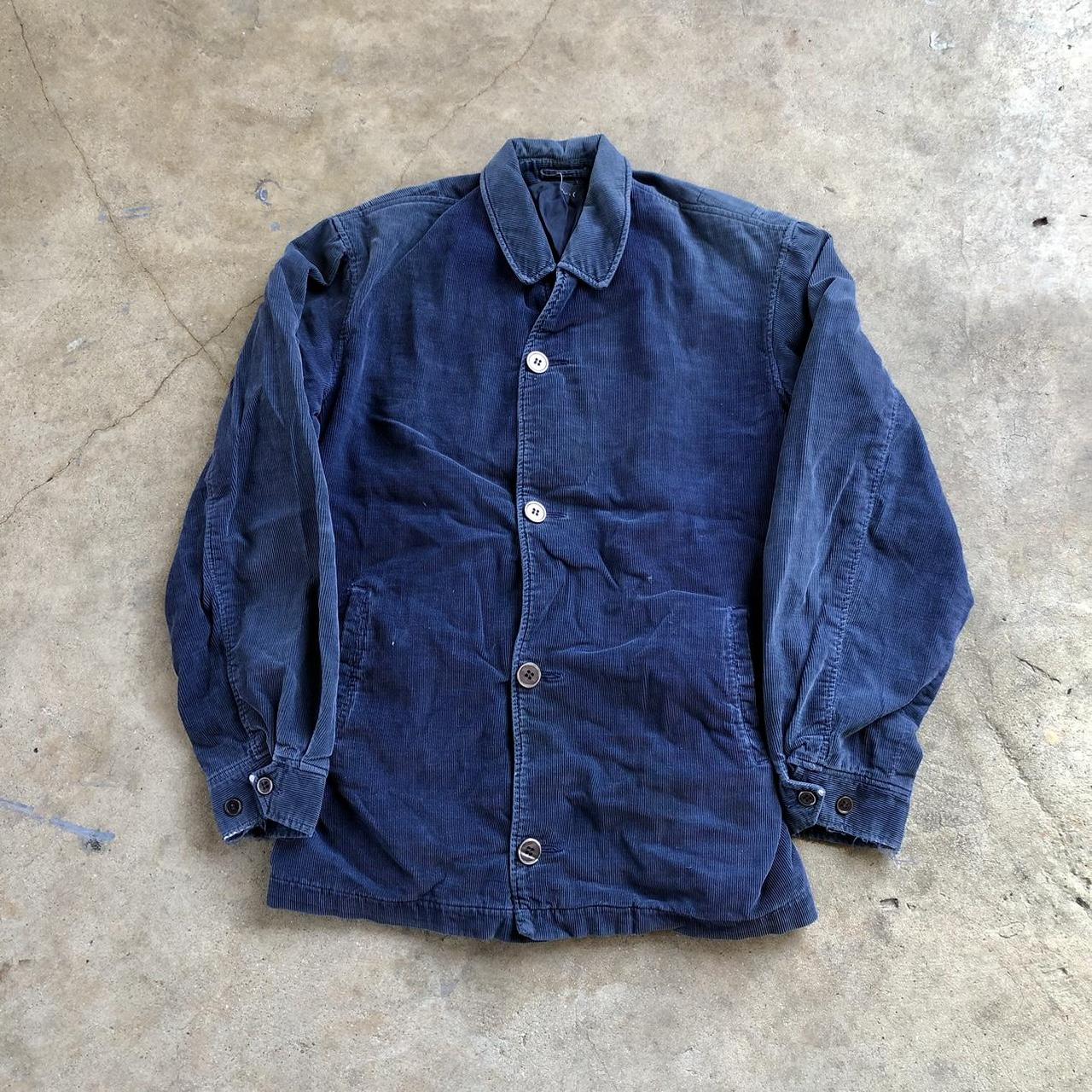 Men's Navy Jacket Depop