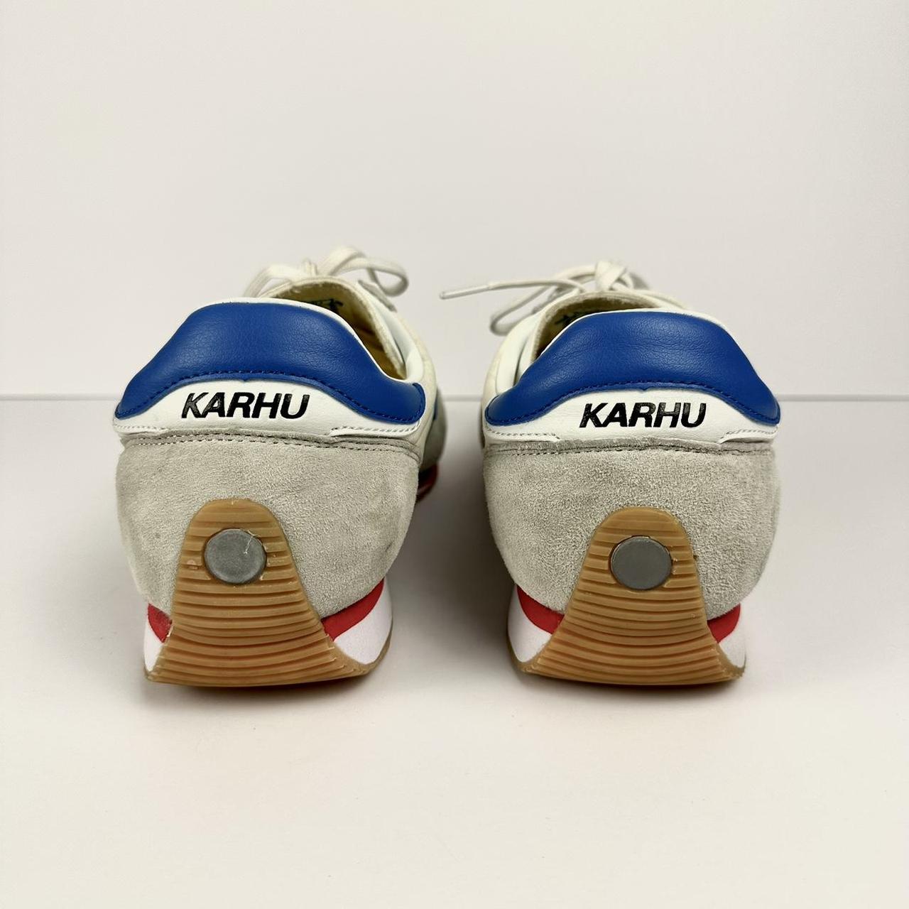 Karhu Men's White and Blue Trainers (3)