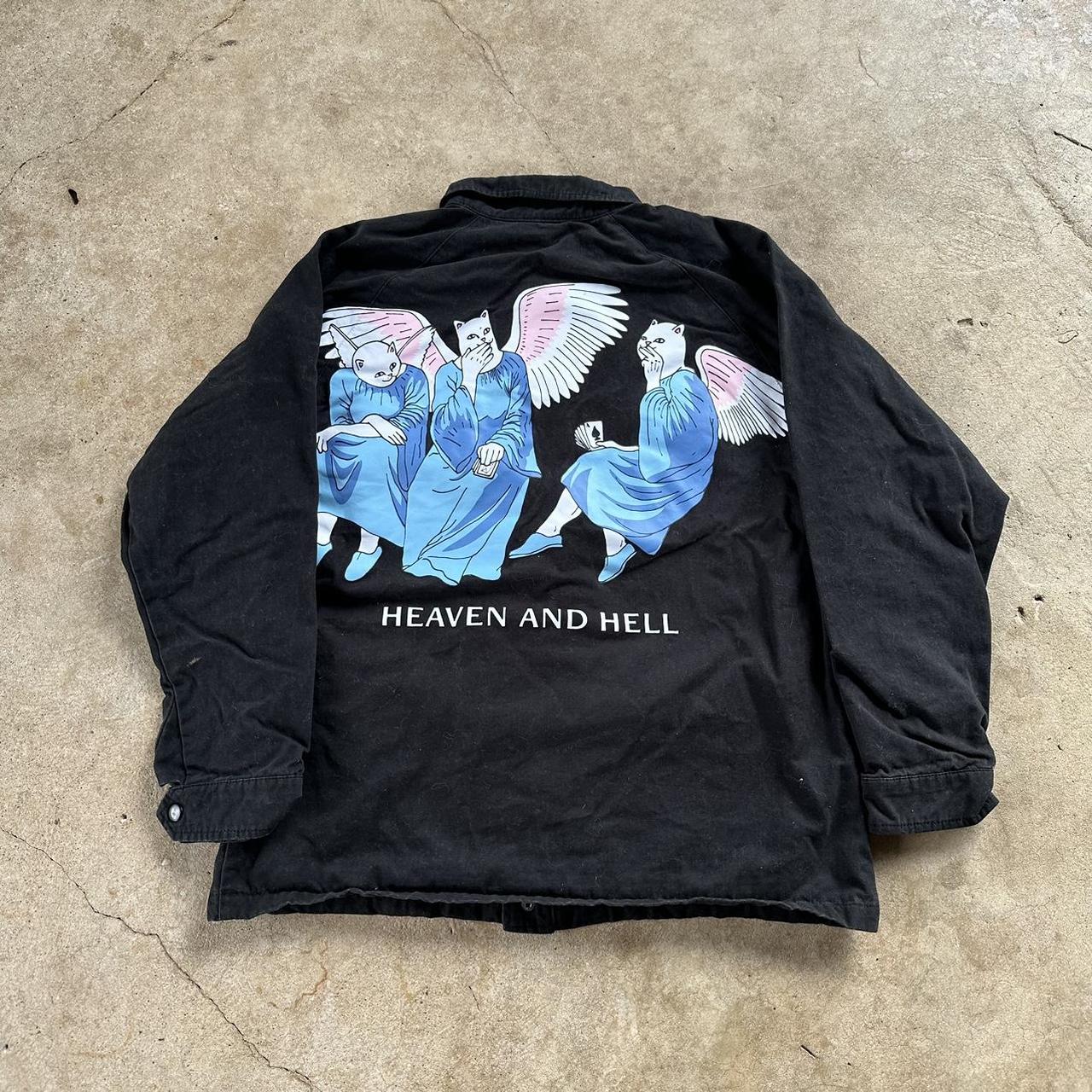 Ripndip heaven and hell hoodie hot sale