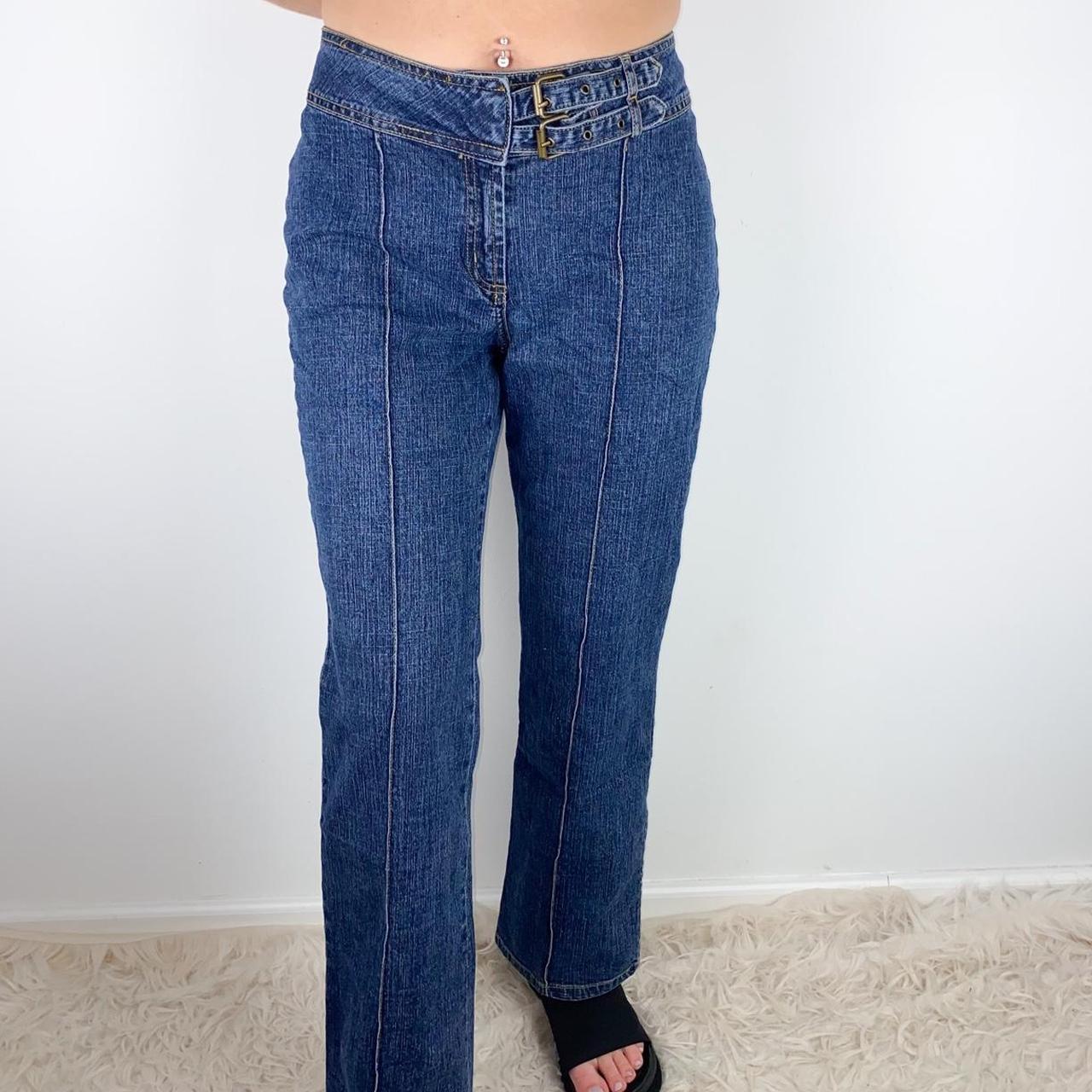 Faded glory store elastic waist jeans