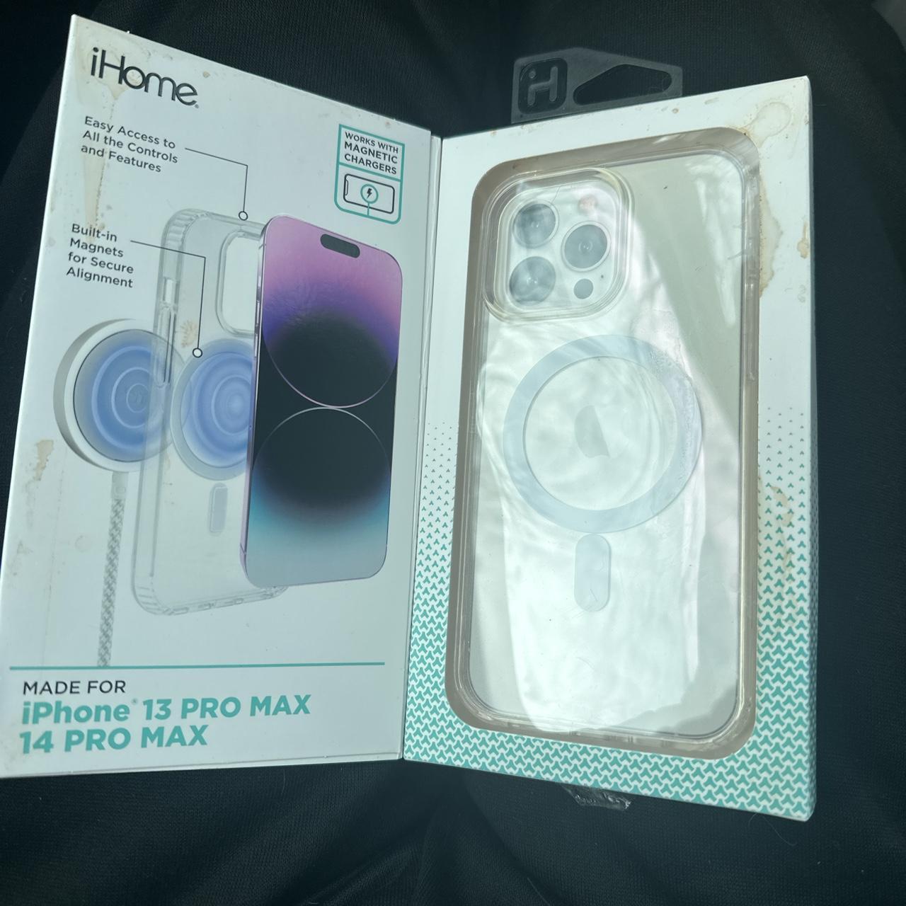 iHome magnetic clear phone case for Iphone 13 pro Depop