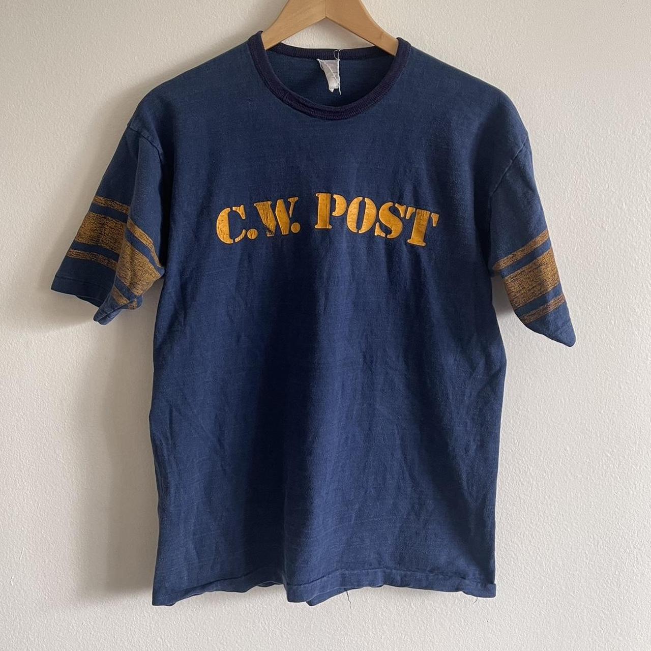 Vintage CW Post College Velva Sheen TShirt 70s... Depop