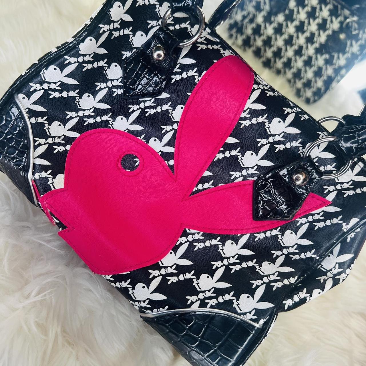 Playboy monogram black & white bag New without tags - Depop