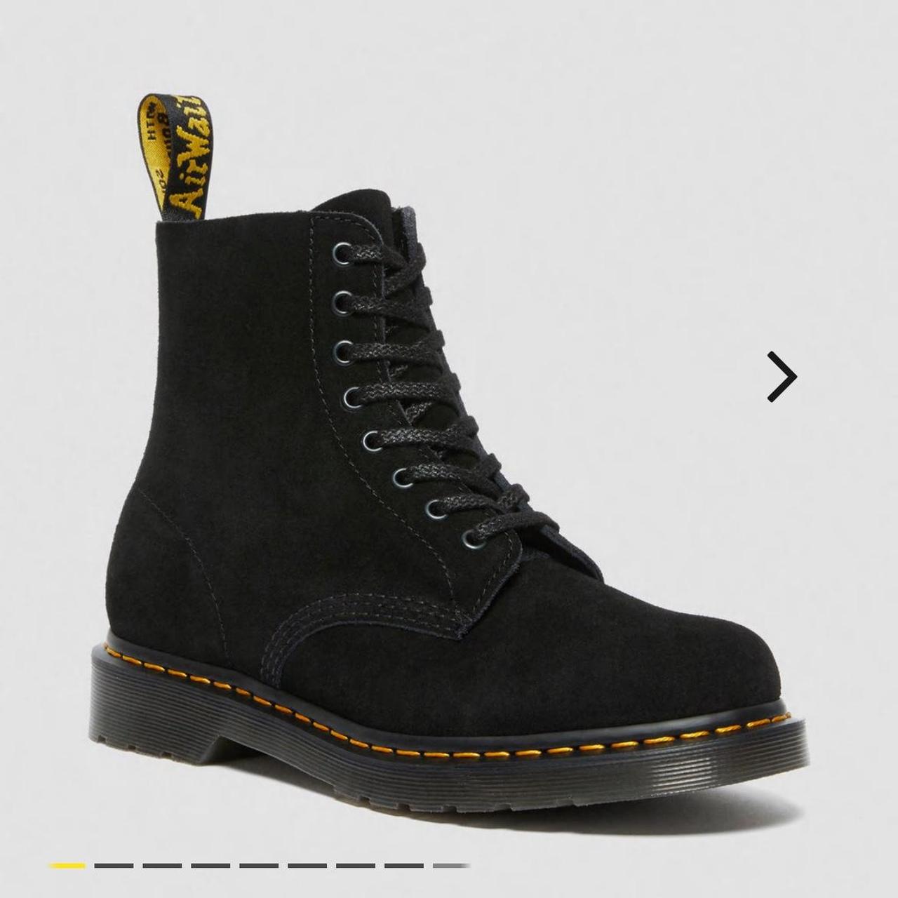 Dr Martens suede lace up boots in black. Have been... - Depop