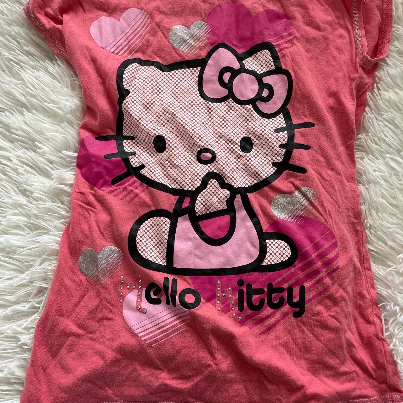 Hello kitty pjs top kids size 10-11 years - Depop