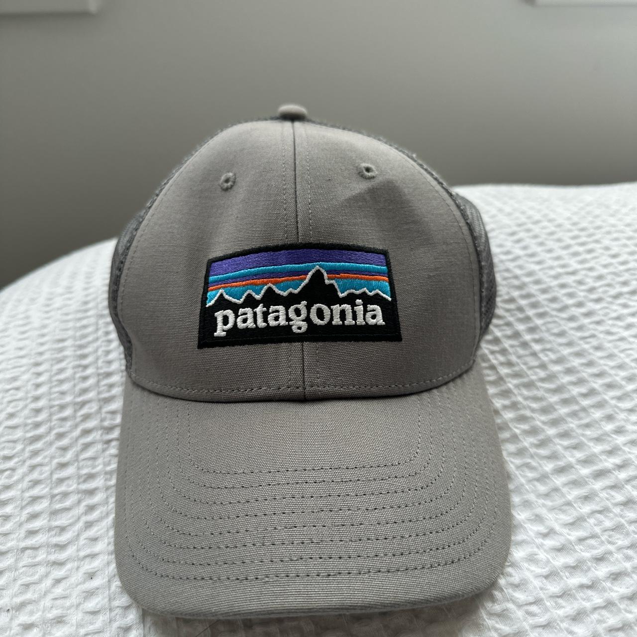 Grey Patagonia hat, barely worn. Adjustable size.