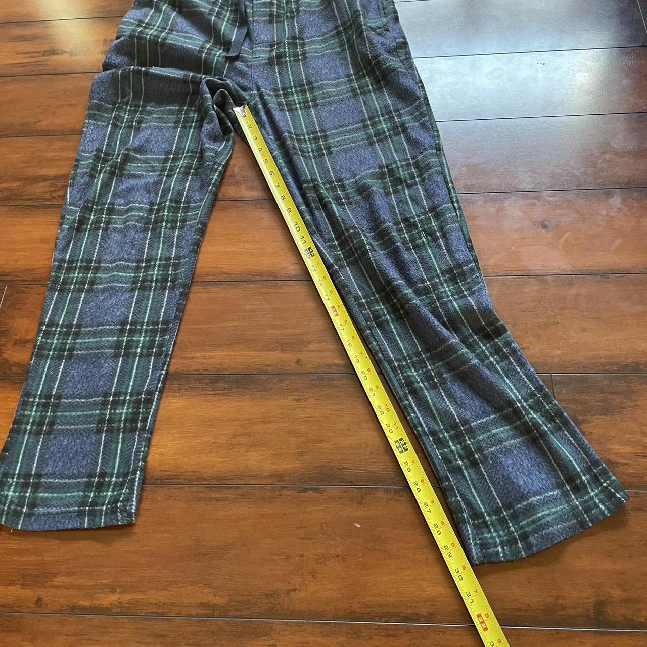 Perry Ellis plaid pajama pants excellent... - Depop