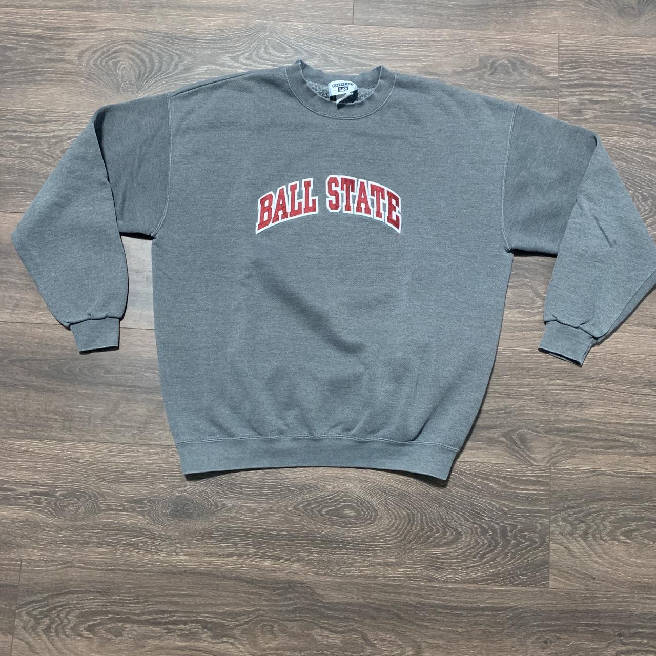 Vintage embroidered Ball State University spell out Depop