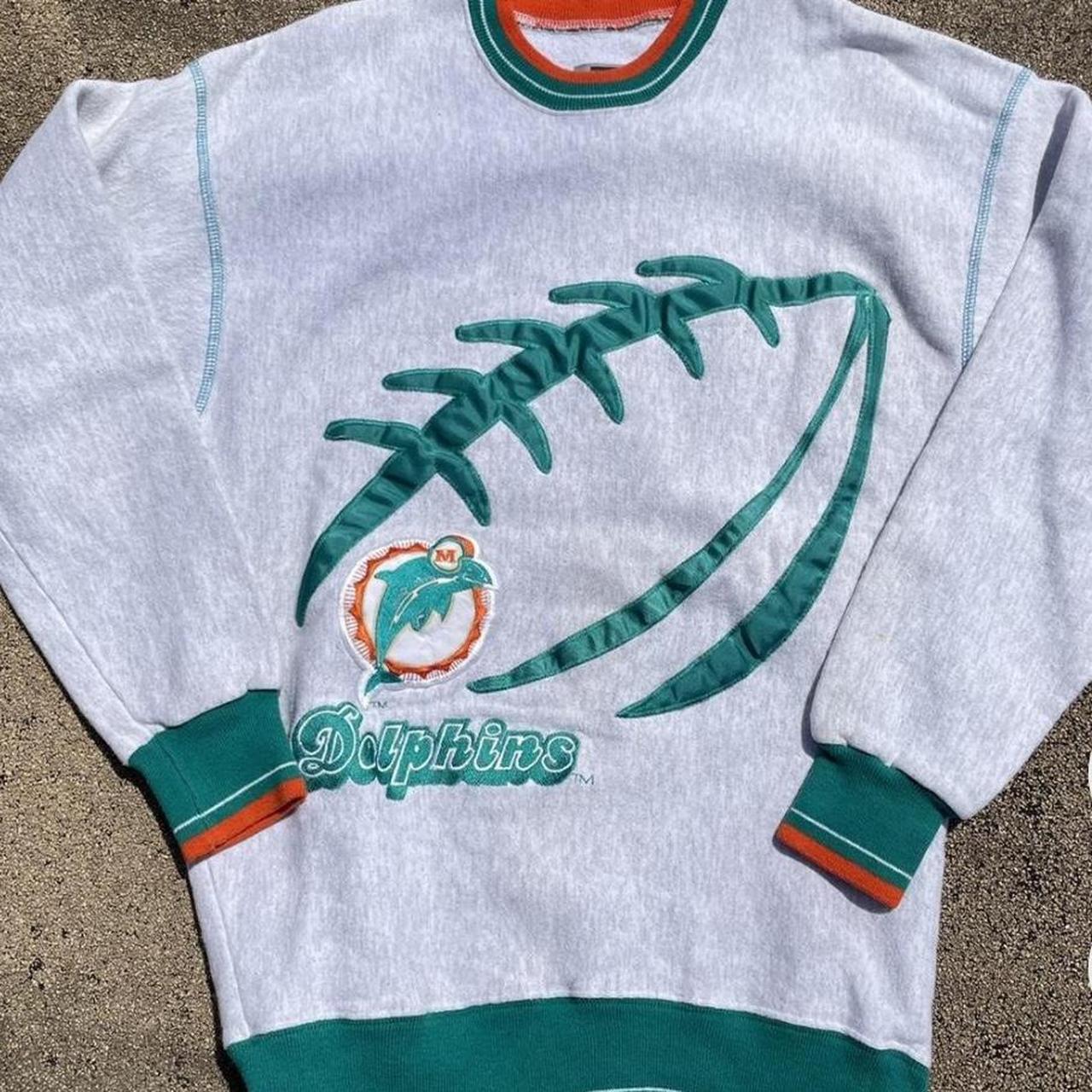 Buy Pre-Owned 1990's Miami Dolphins Sweatshirt 'Orange' - 2934