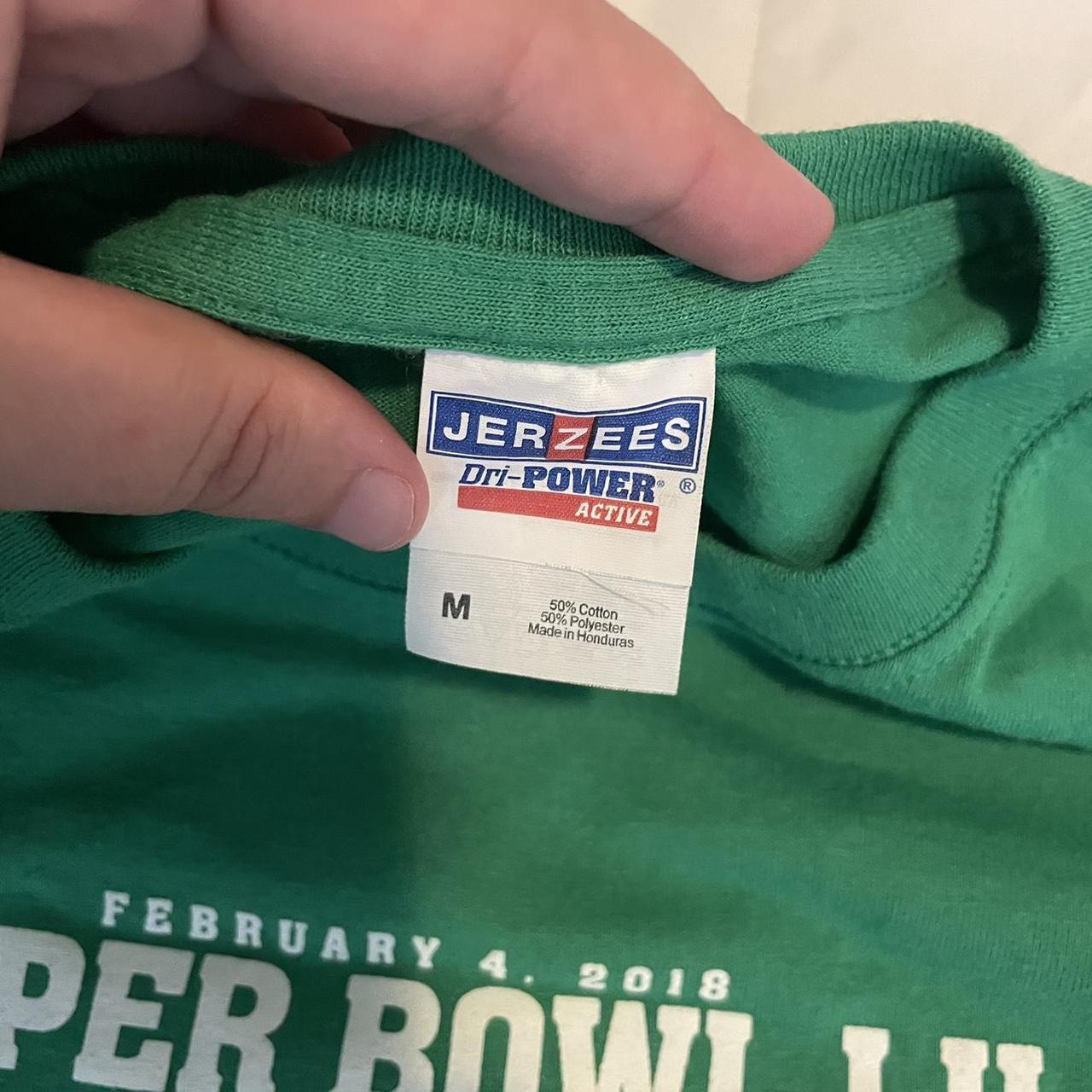 Philadelphia Eagles T-Shirt. 2018 Super Bowl Shirt. - Depop