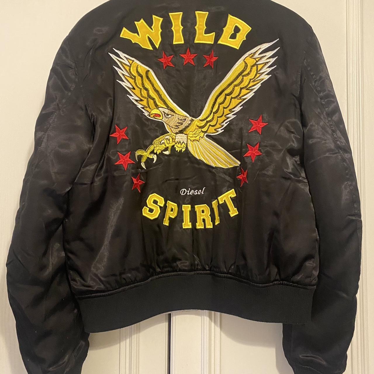 Diesel Wild Spirit reversible bomber jacket diesel