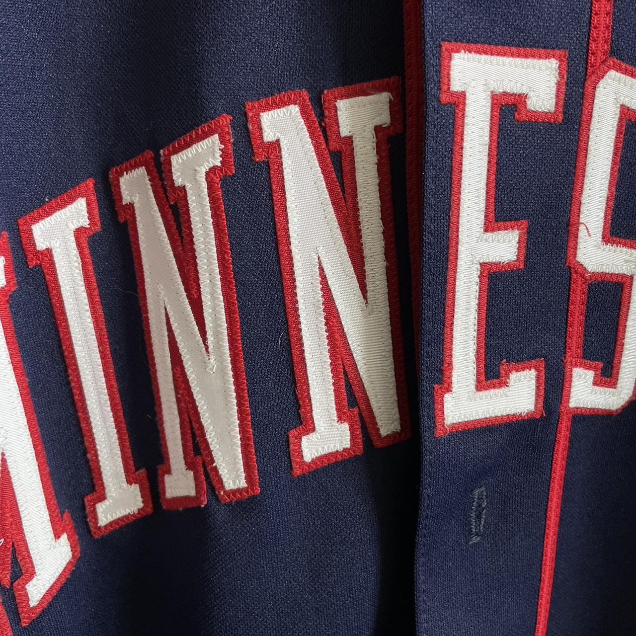 Majestic Minnesota Twins Baseball Jersey 90s - Depop