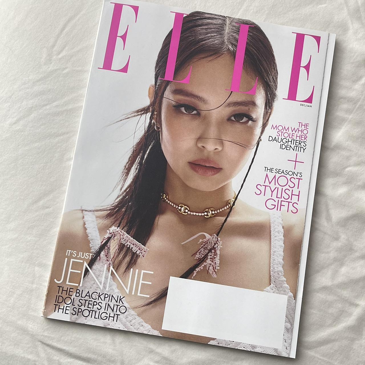 ELLE Pink and Black Magazines