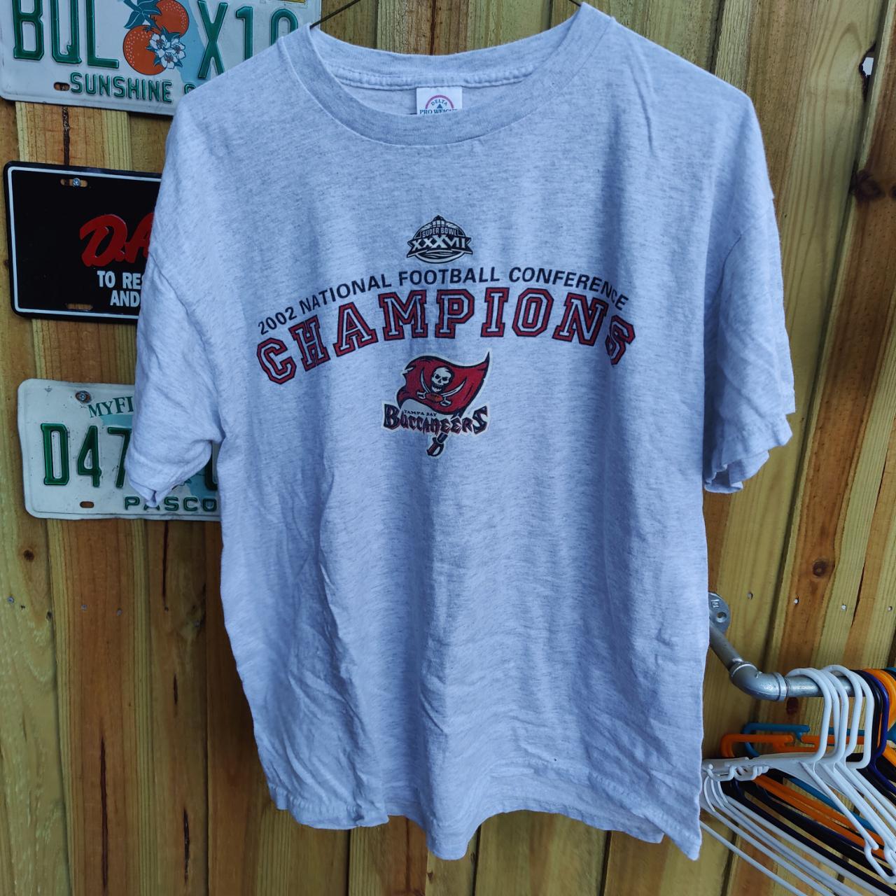 Buy Tampa Bay Buccaneers 2002 Super Bowl Champs Vintage NFL Tee